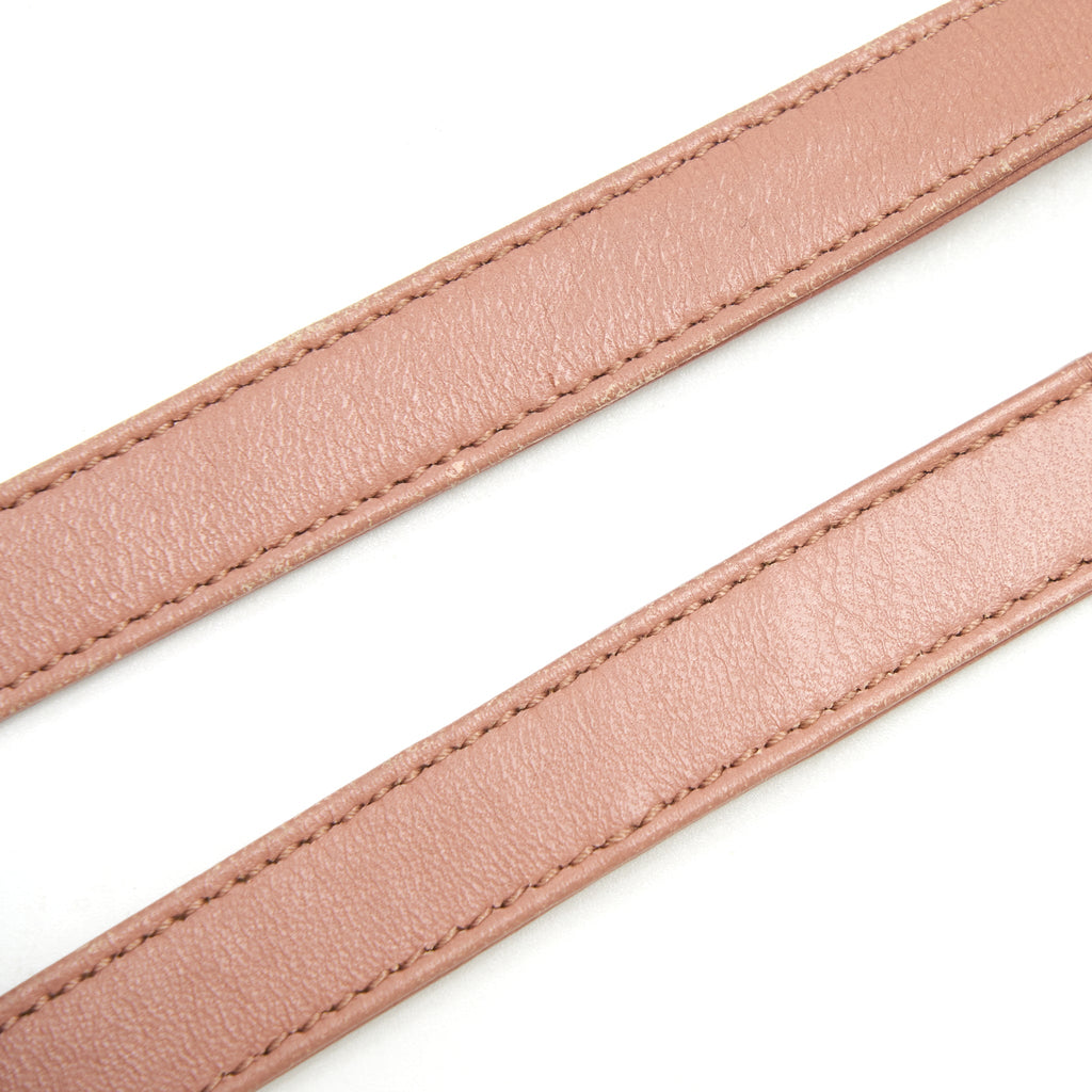 DIOR MEDIUM LADY DIOR LAMBSKIN BLUSH SHW