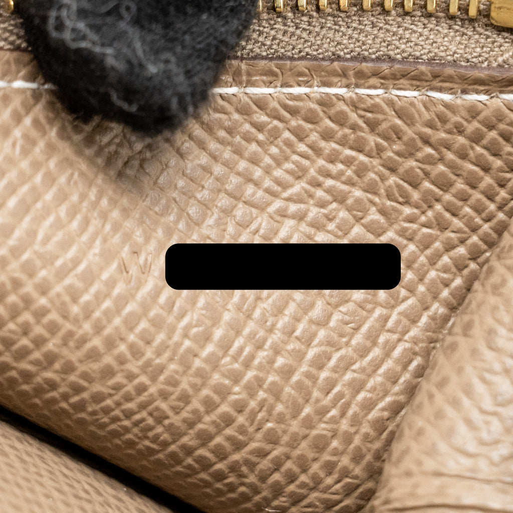 HERMES BEARN COMPACT WALLET EPSOM ETOUPE GHW