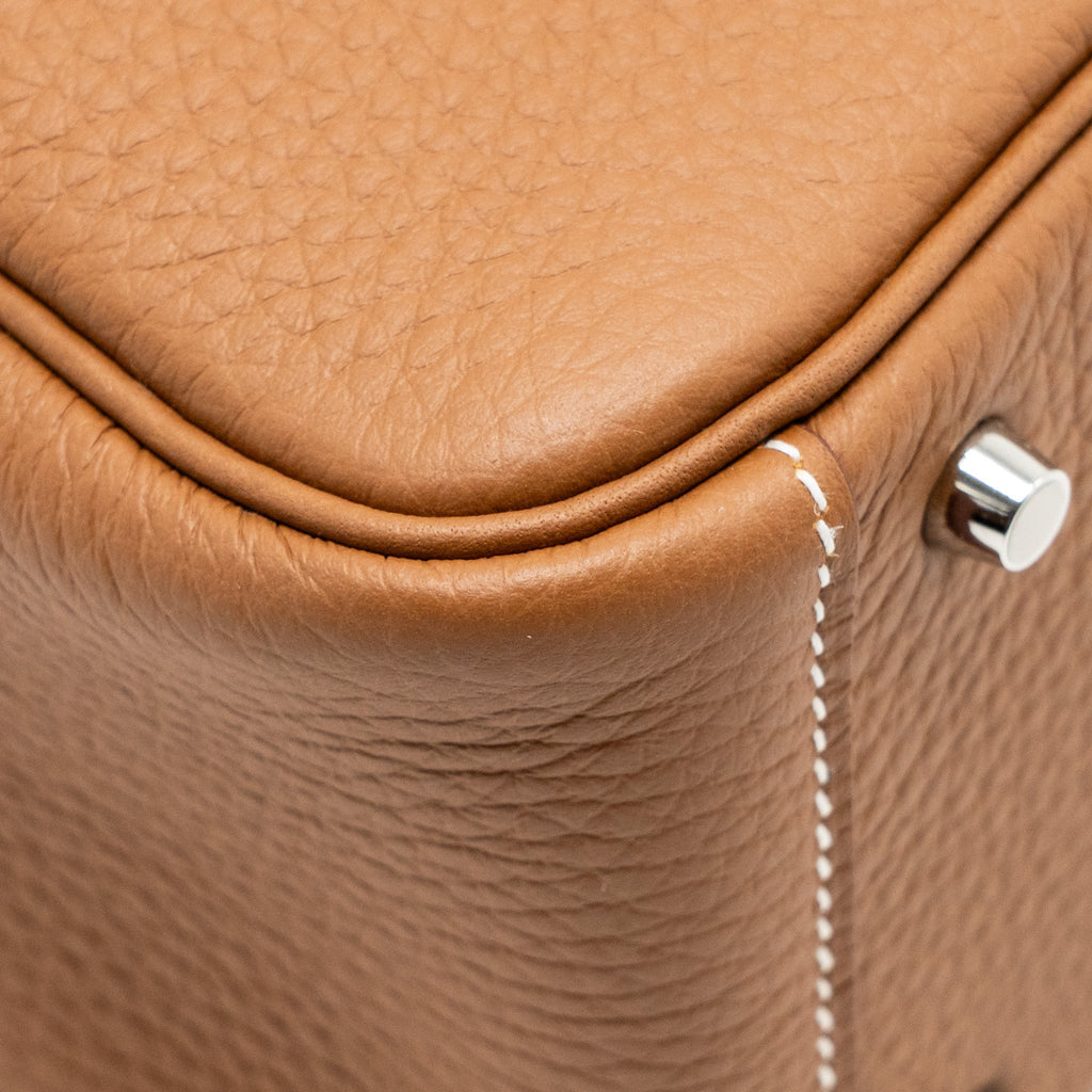 HERMES MINI LINDY II CLEMENCE GOLD SHW