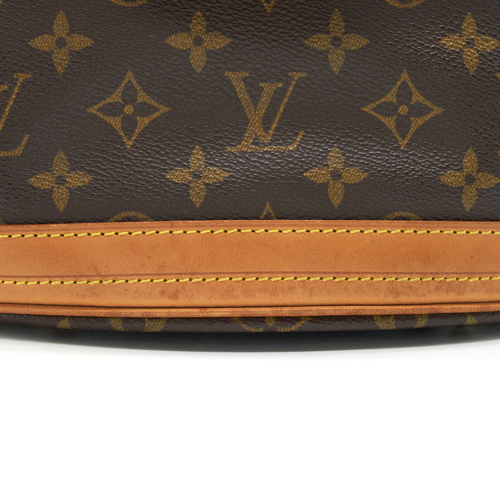 LOUIS VUITTON BUCKET PM SHOULDER TOTE BAG MONOGRAM CANVAS