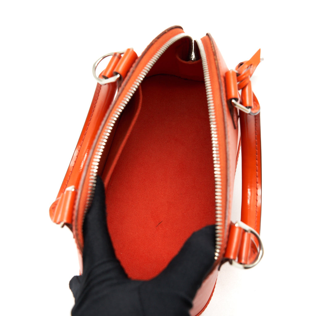 LOUIS VUITTON ALMA BB EPI ORANGE SHW