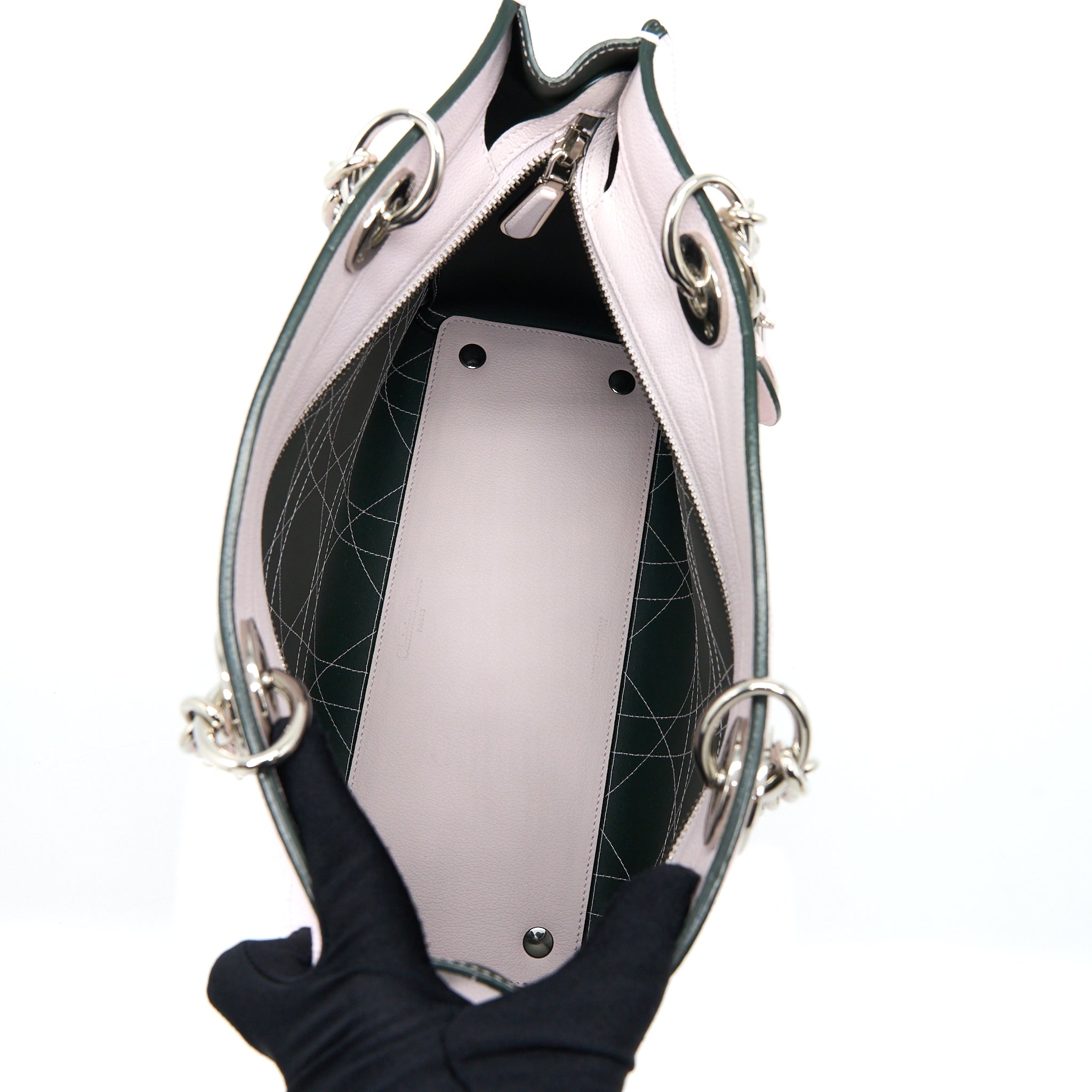 DIOR TOTE BAG CALFSKIN LIGHT PINK SHW