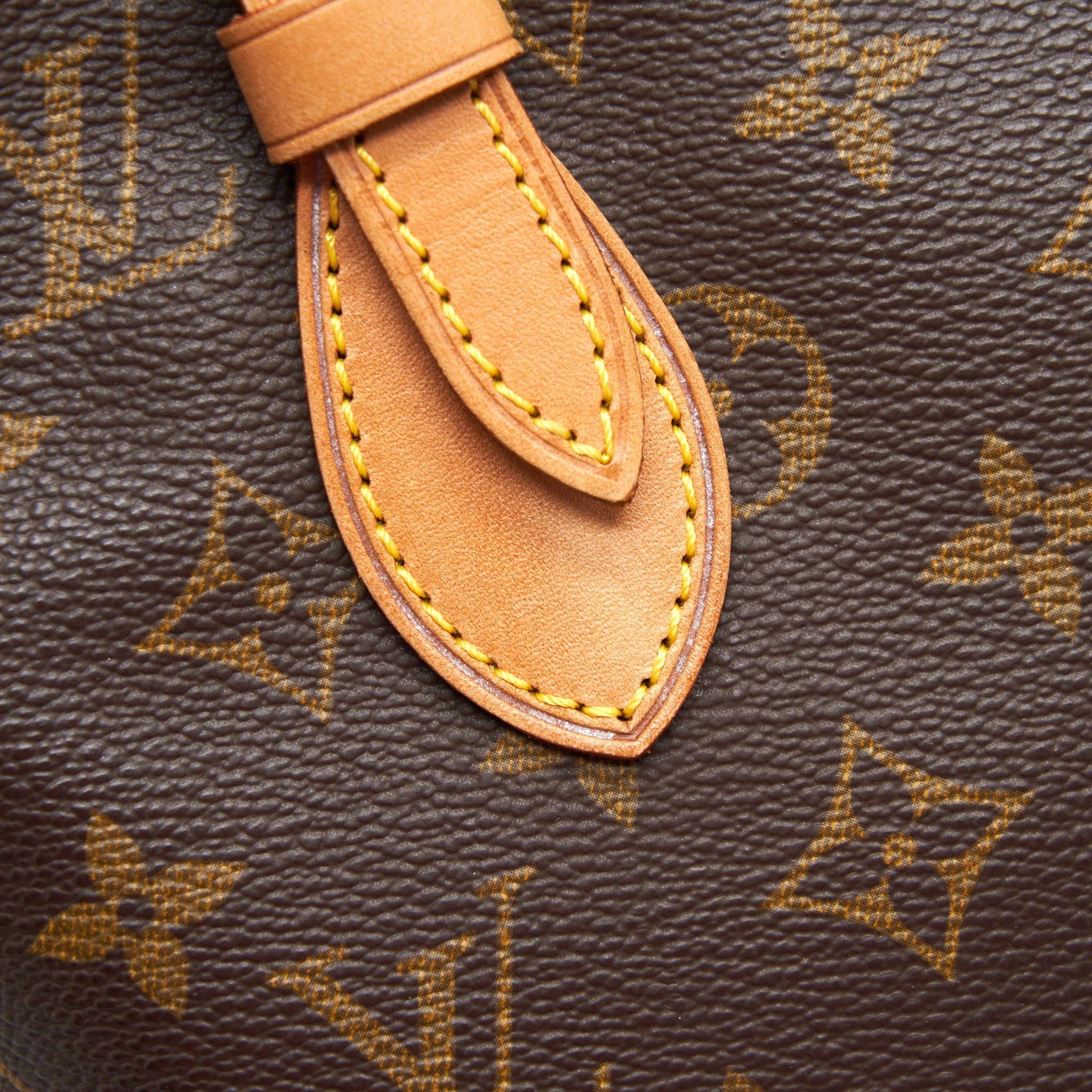 LOUIS VUITTON BUCKET PM SHOULDER TOTE BAG MONOGRAM CANVAS