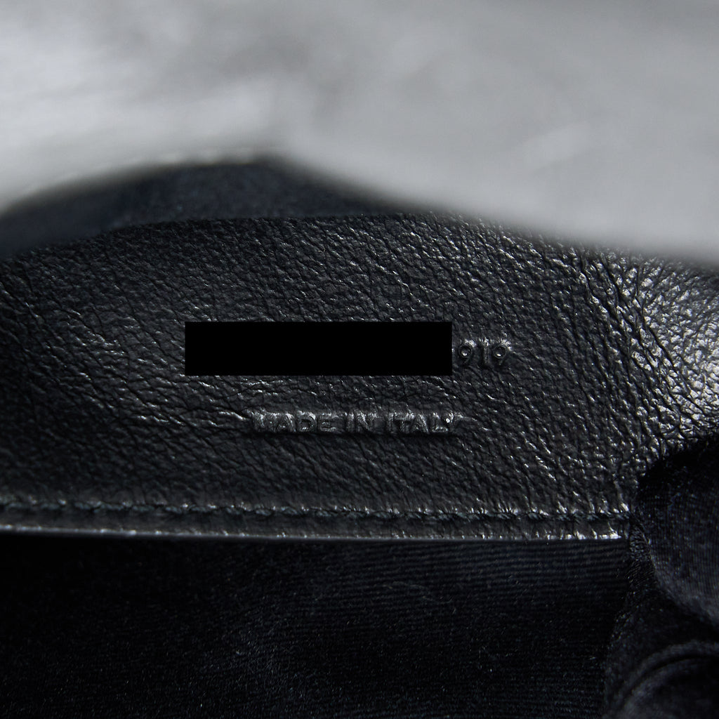 SAINT LAURENT/YSL NIKI BABY DARK GREY WITH GREY HARDWARE