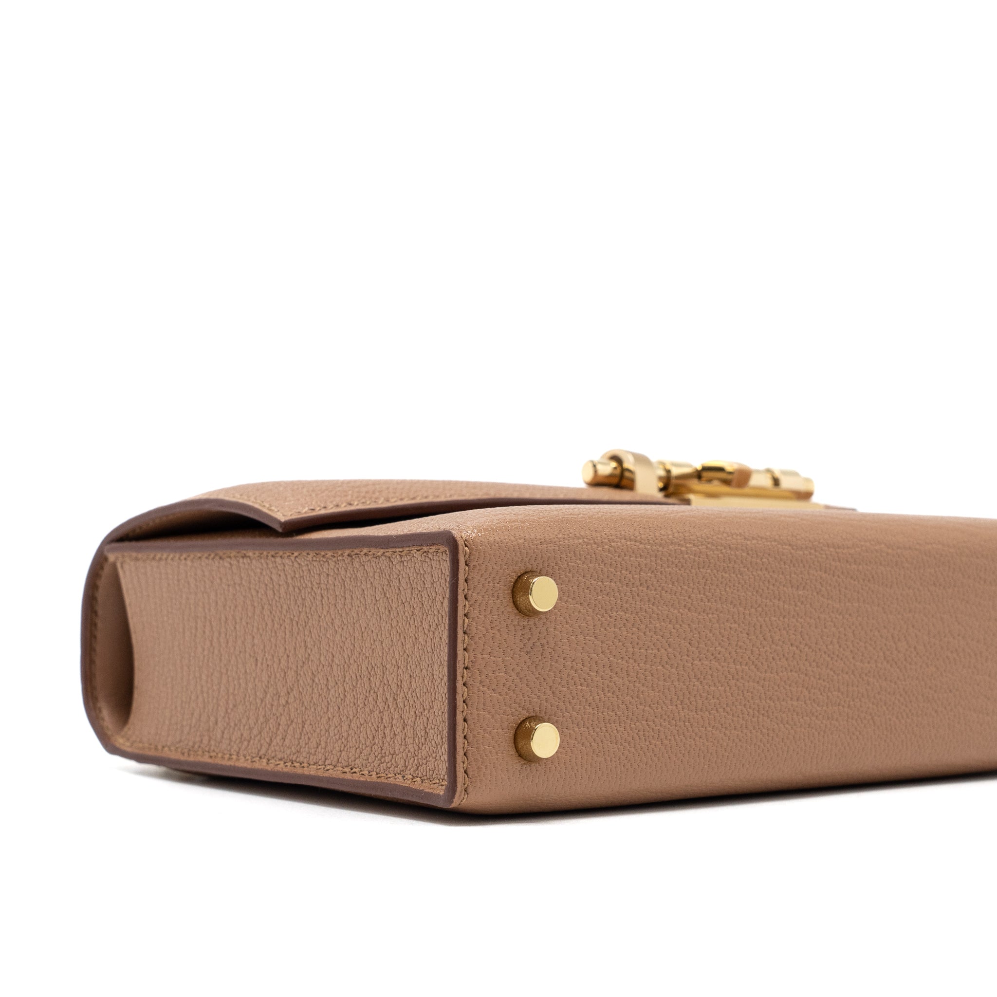 HERMES MINI VERROU CHÈVRE MYSORE 2J QUEBRACHO LGHW
