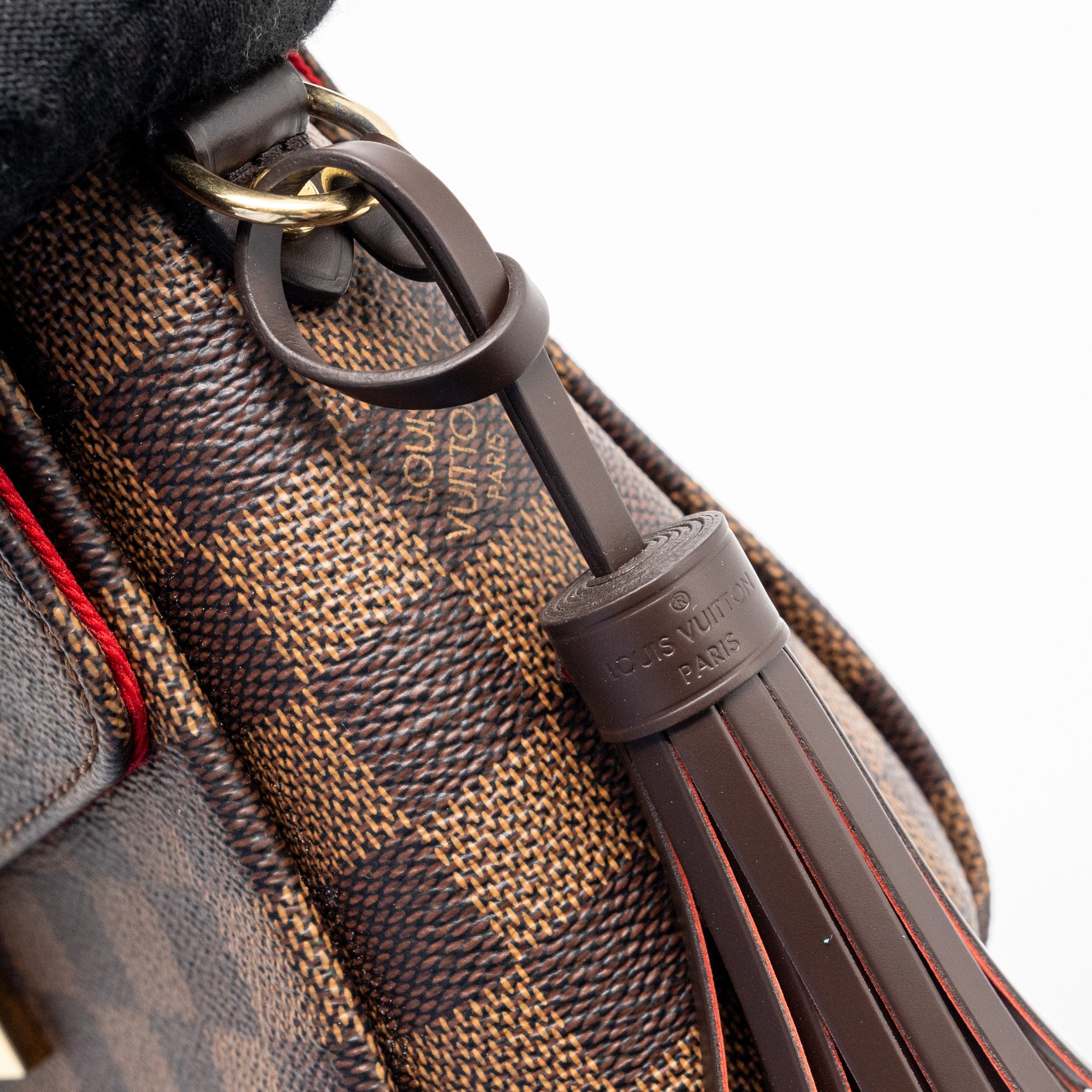 LOUIS VUITTON CROISETTE DAMIER EBENE GHW