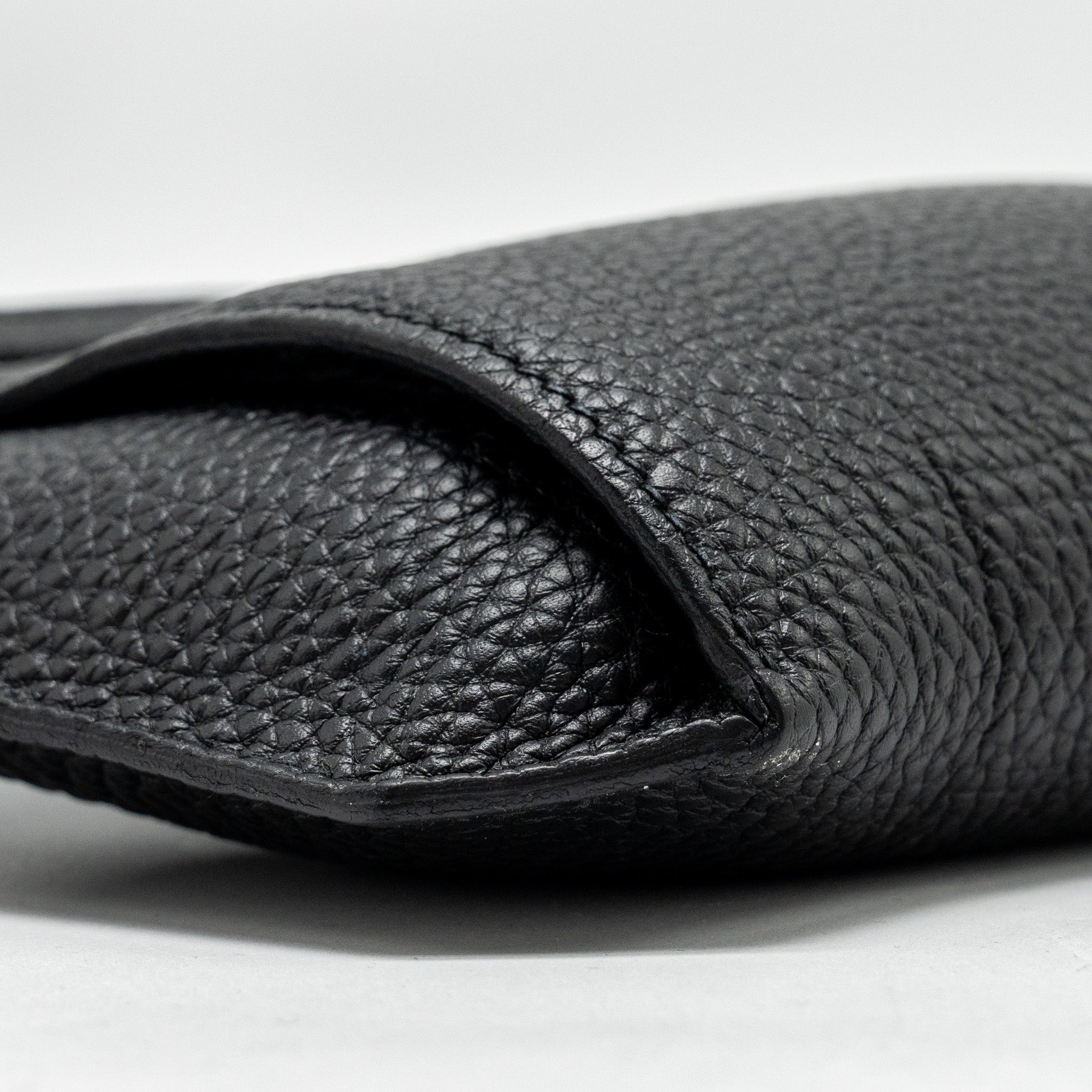 HERMES ULTRAPLA CROSS BELT BAG TOGO BLACK SHW