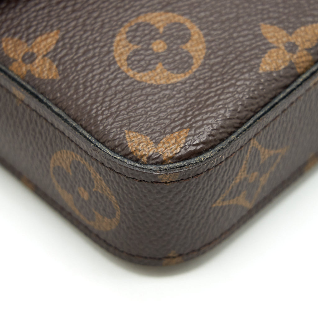 LOUIS VUITTON FELICIE POCHETTE MONOGRAM CANVAS GHW