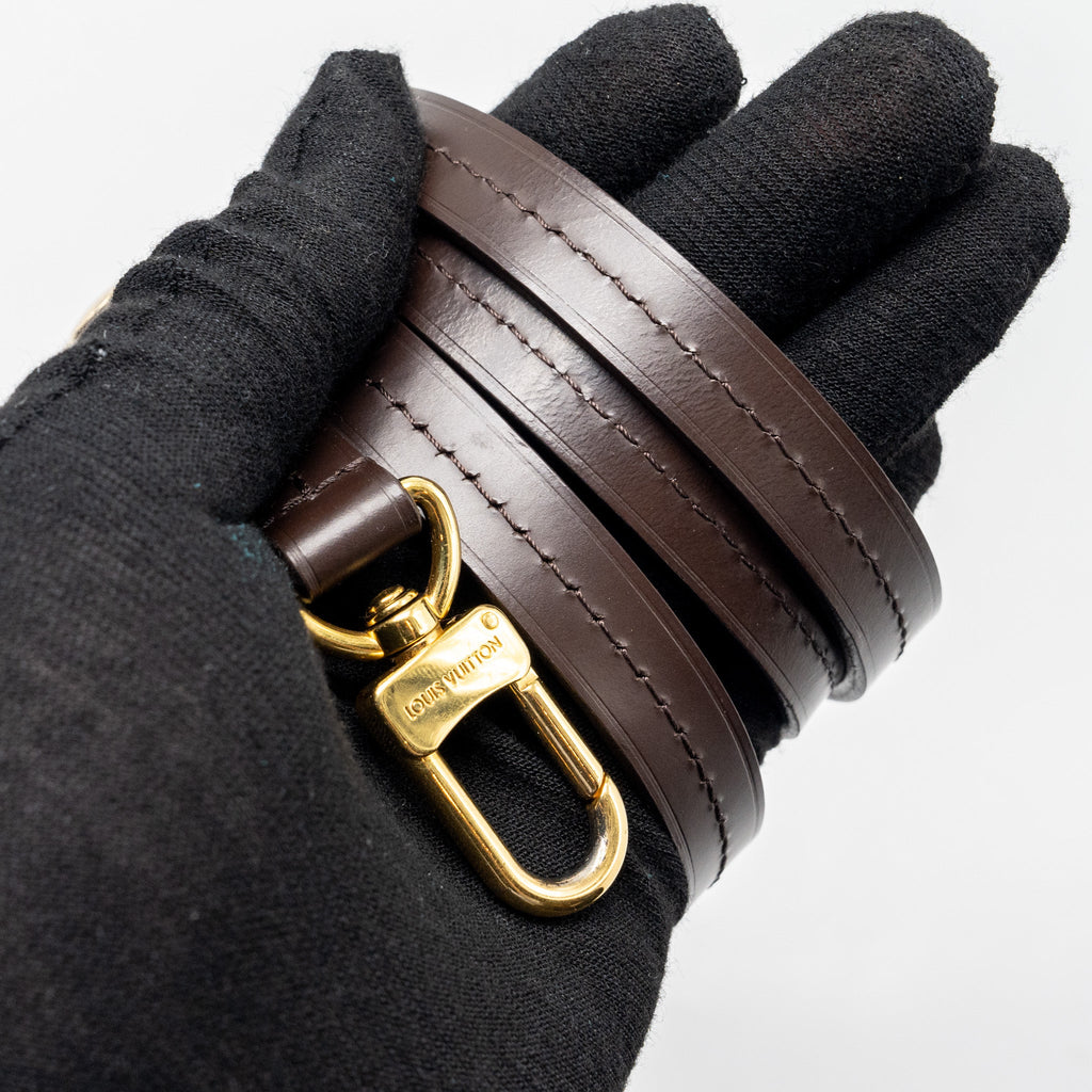 LOUIS VUITTON CROISETTE DAMIER EBENE GHW