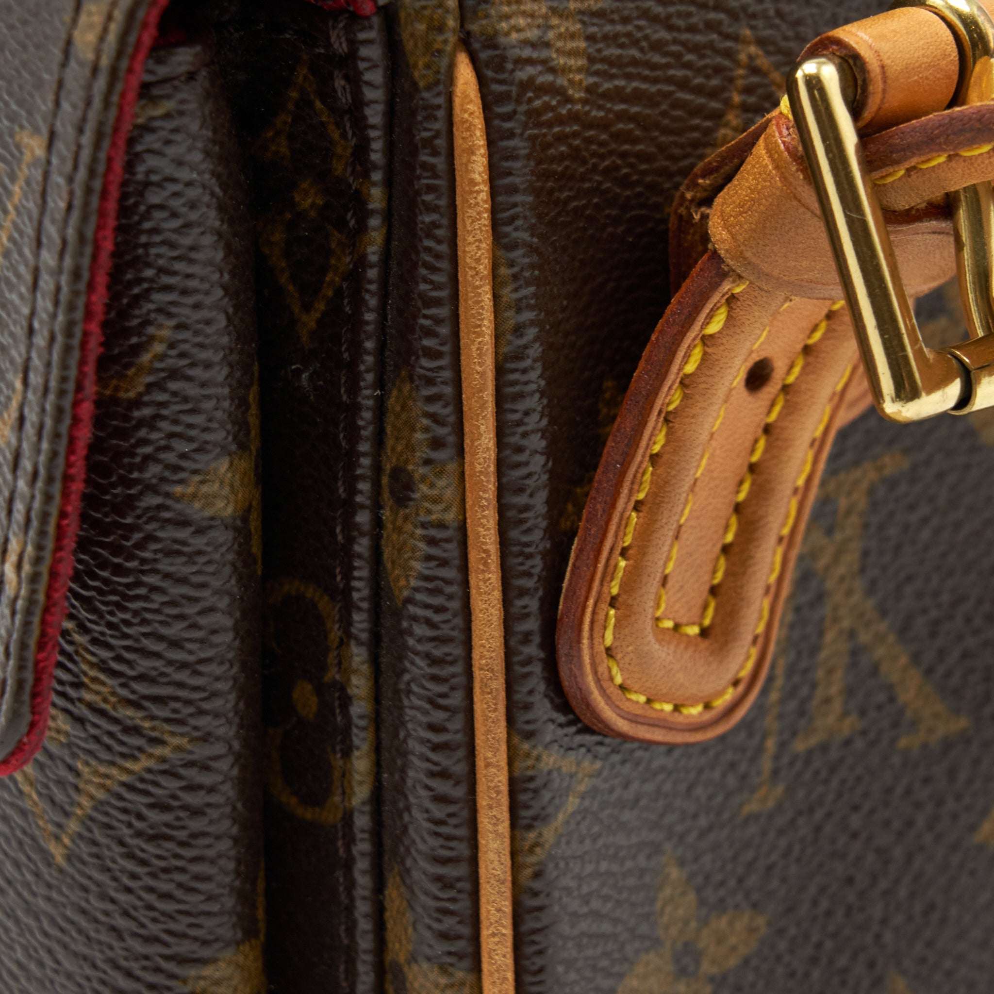 LOUIS VUITTON VINTAGE MONOGRAM SHOULDER BAG GHW