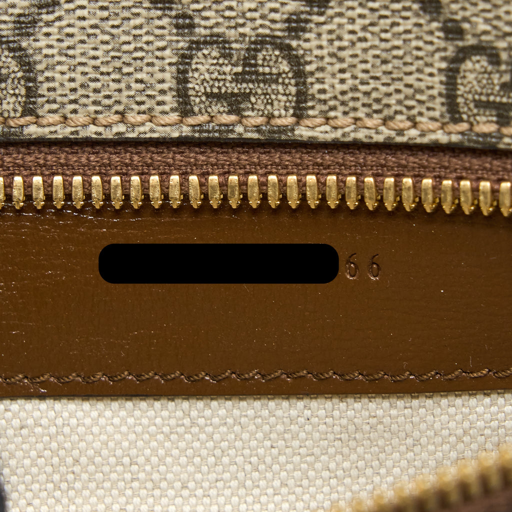 GUCCI BELT BAG INTERLOCKING G GG SUPREME CANVAS GHW