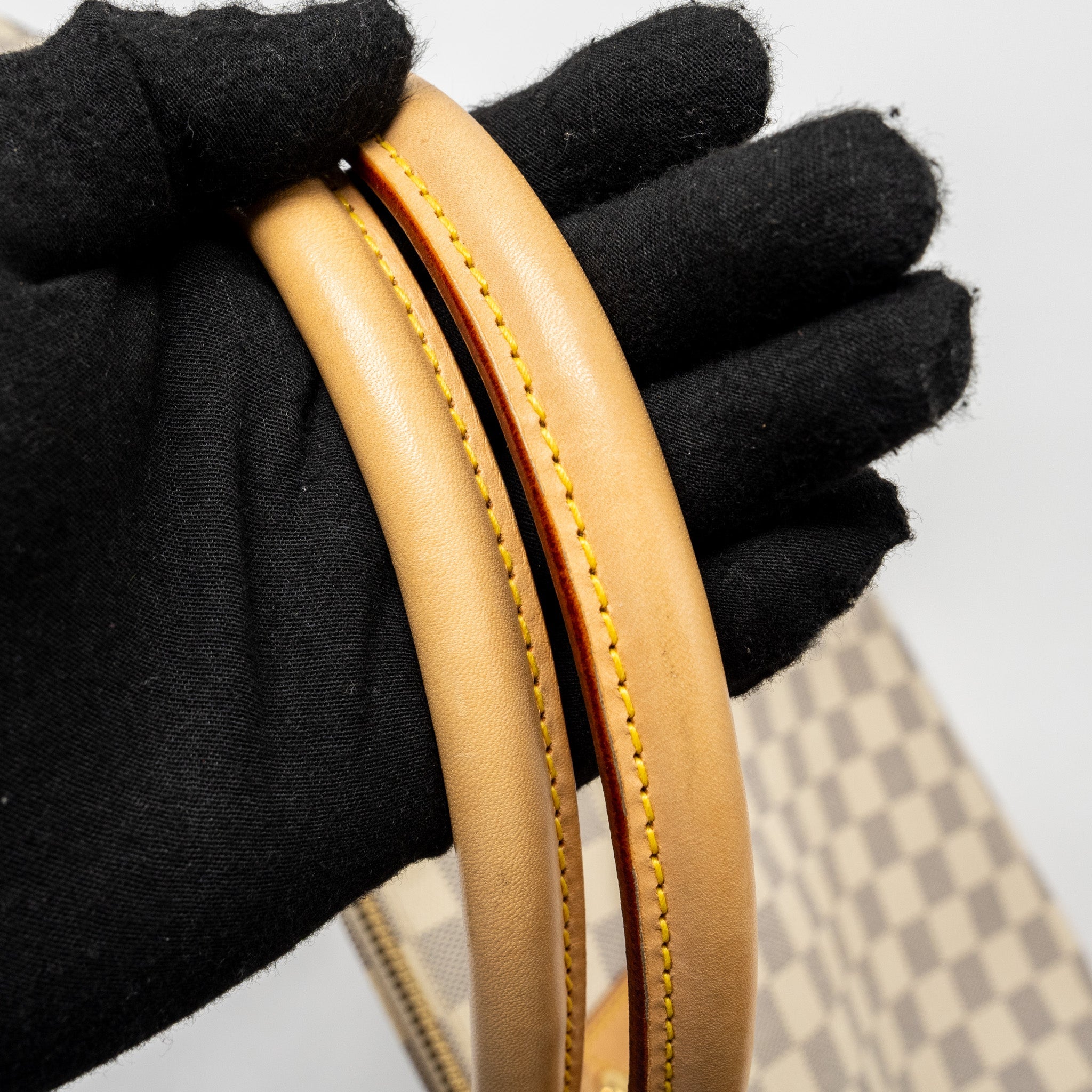 LOUIS VUITTON SALEYA MM DAMIER AZUR CANVAS GHW