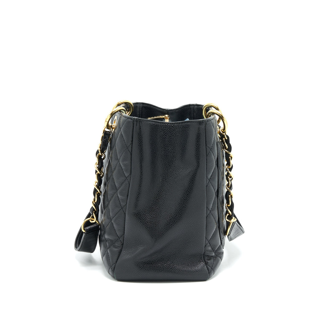 CHANEL GRAND SHOPPING BAG BLACK GHW