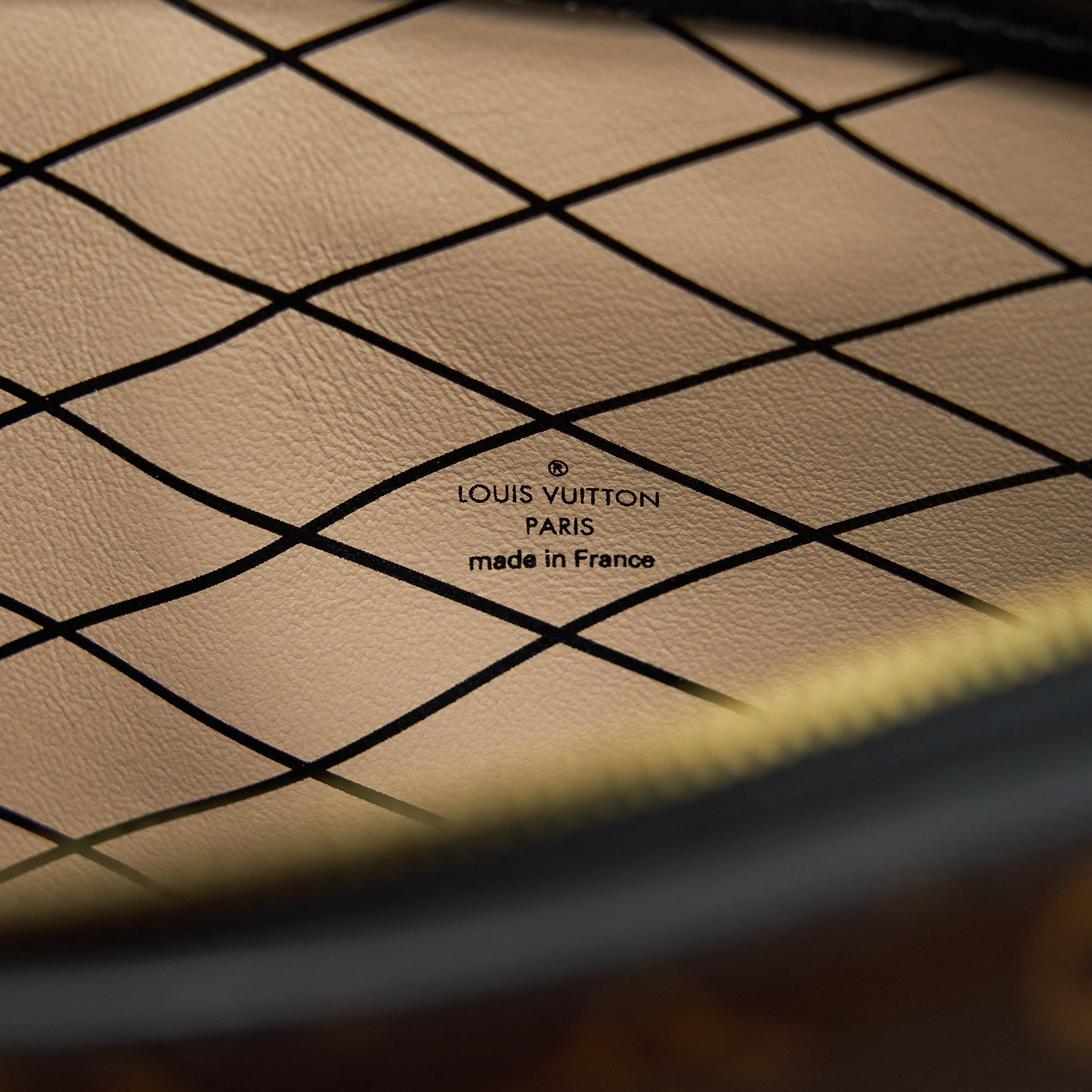 LOUIS VUITTON TRUNK CLUTCH BAG MONOGRAM REVERSE CANVAS YEAR 2019