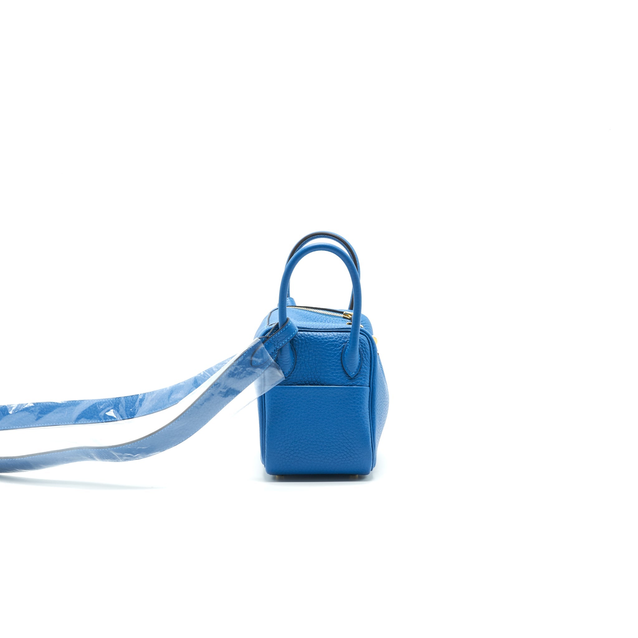 HERMES MINI LINDY 7Q MYKONOS GHW