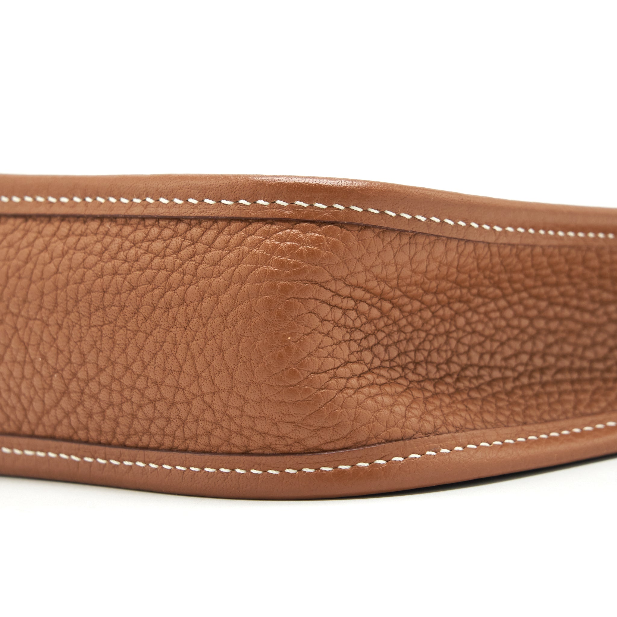 HERMES MINI EVELYNE CLEMENCE GOLD/ AMORE-BRIQUE SHW