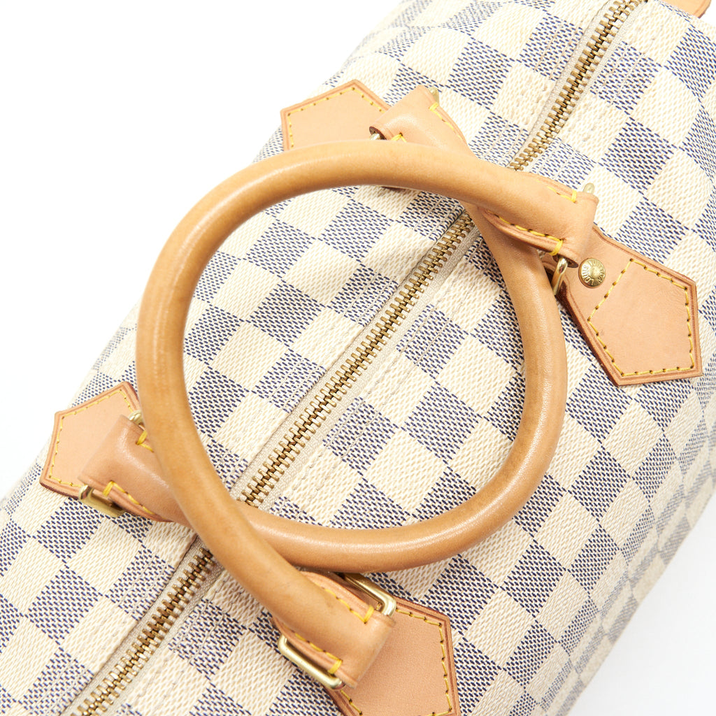 LOUIS VUITTON SPEEDY 30 DAMIER AZUR CANVAS