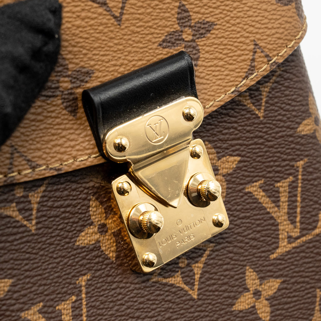 LOUIS VUITTON TOP HANDLE CAMERA BOX MONOGRAM REVERSE CANVAS GHW
