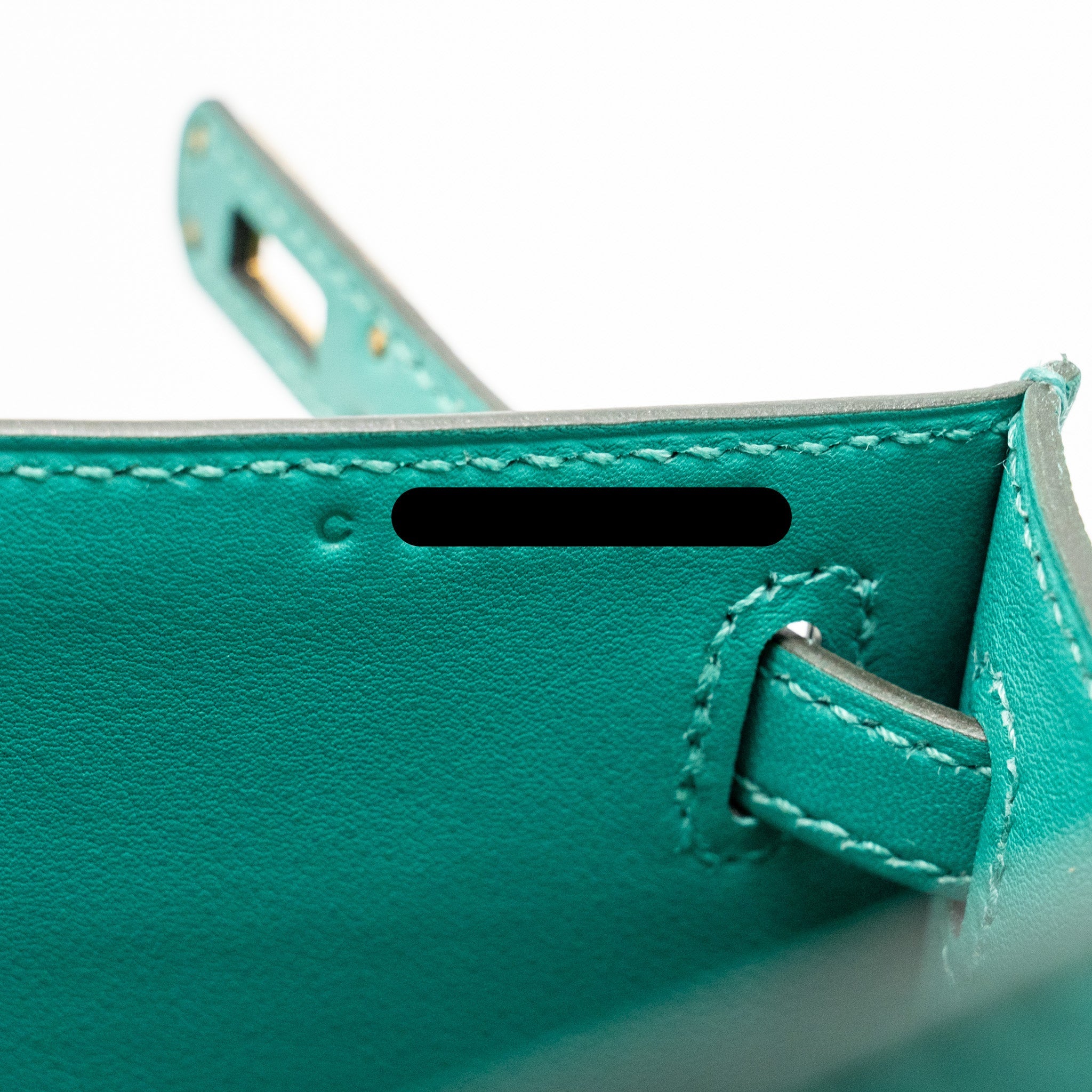 HERMES KELLY POCHETTE SWIFT VERT VERONE GHW