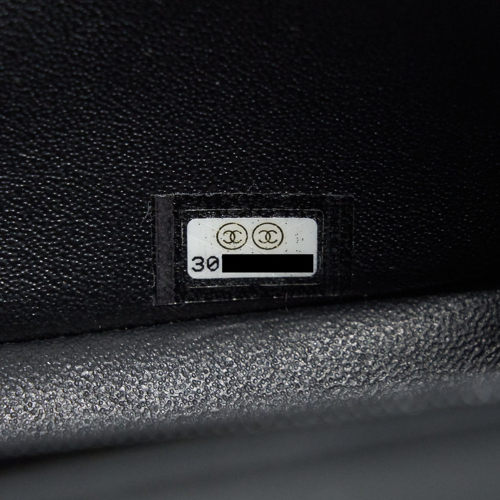 CHANEL MINI RECTANGULAR FLAP BAG BLACK LGHW LAMBSKIN
