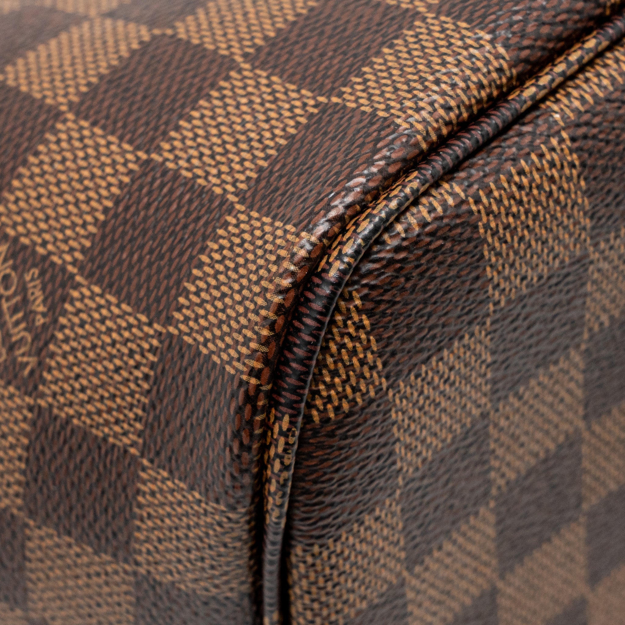 LOUIS VUITTON NEVERFULL MM DAMIER EBENE GHW