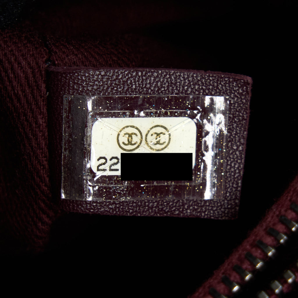 CHANEL COCO HANDLE FLAP BAG CAVIAR BLACK RUTHENIUM HARDWARE