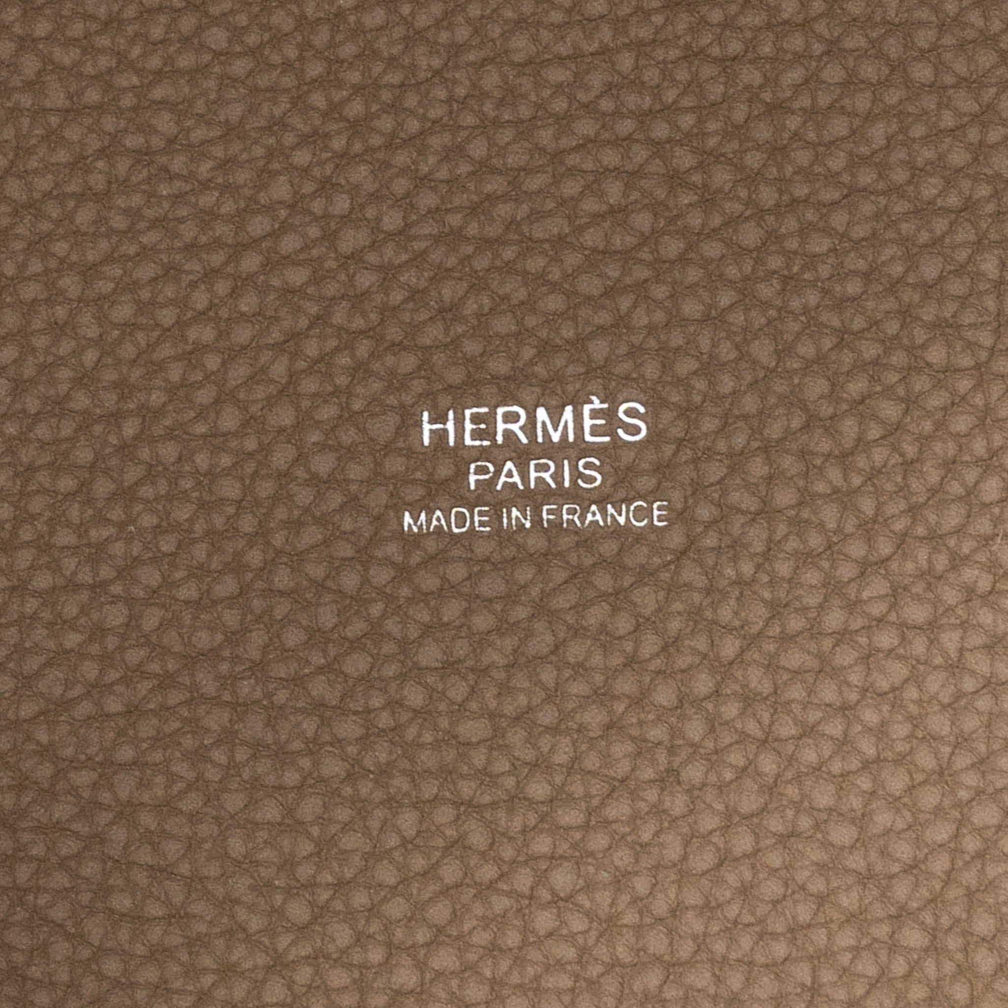 HERMES PICOTIN 18 LOCK BAG CLEMENCE BEIGE DE WEIMAR SHW