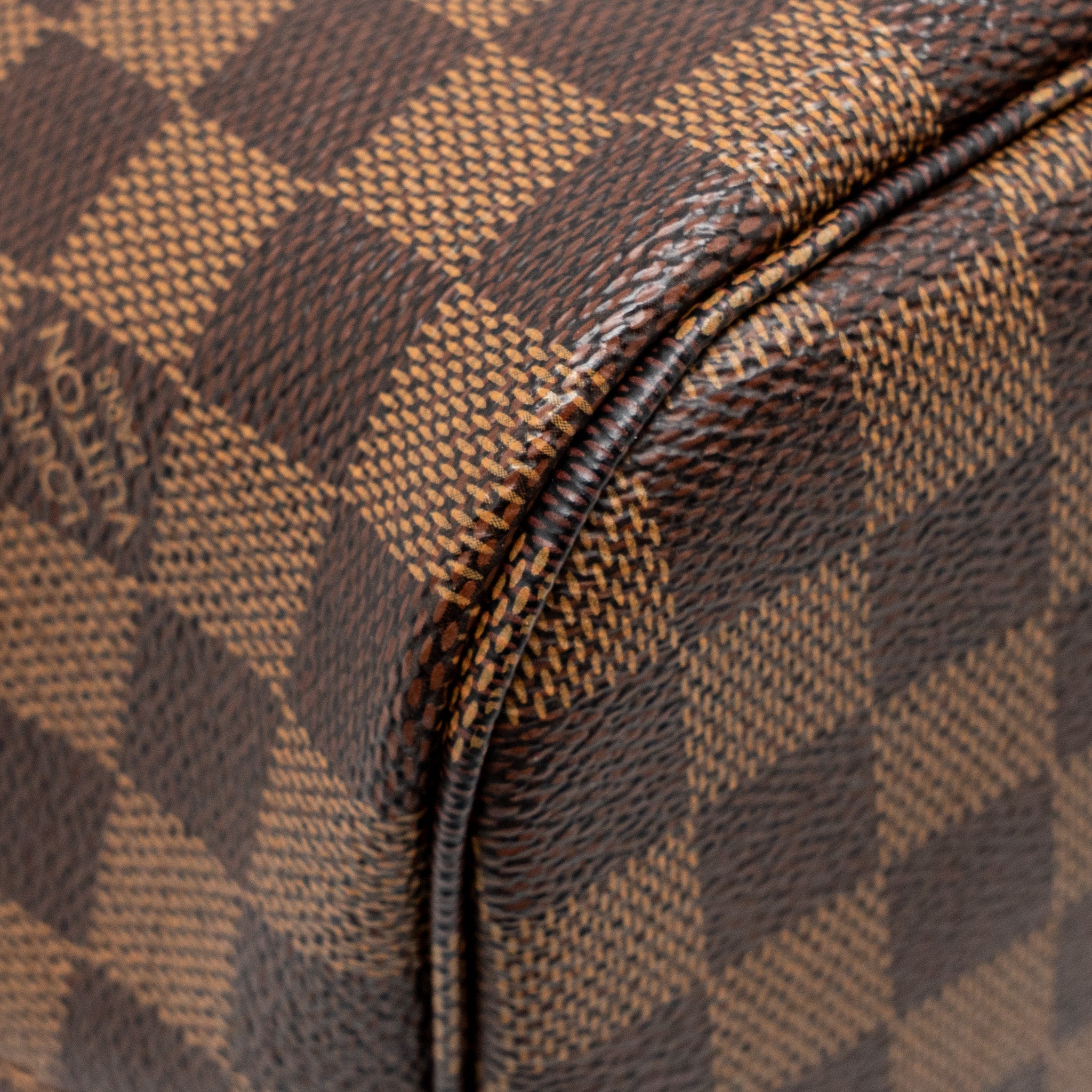 LOUIS VUITTON NEVERFULL MM DAMIER EBENE GHW