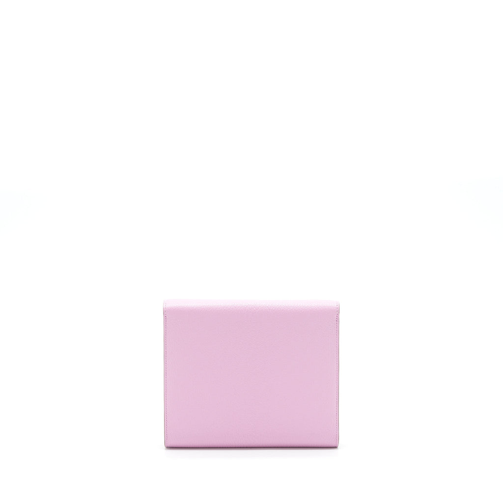 HERMES CLIC 16 WALLET MYSORE X9 MAUVE SYLVESTRE SHW
