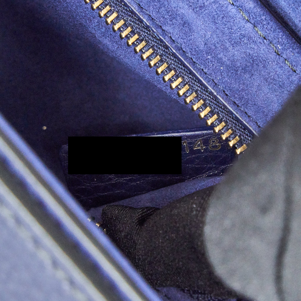 DIOR J'ADIOR MEDIUM FLAP BAG CALFSKIN NAVY GHW