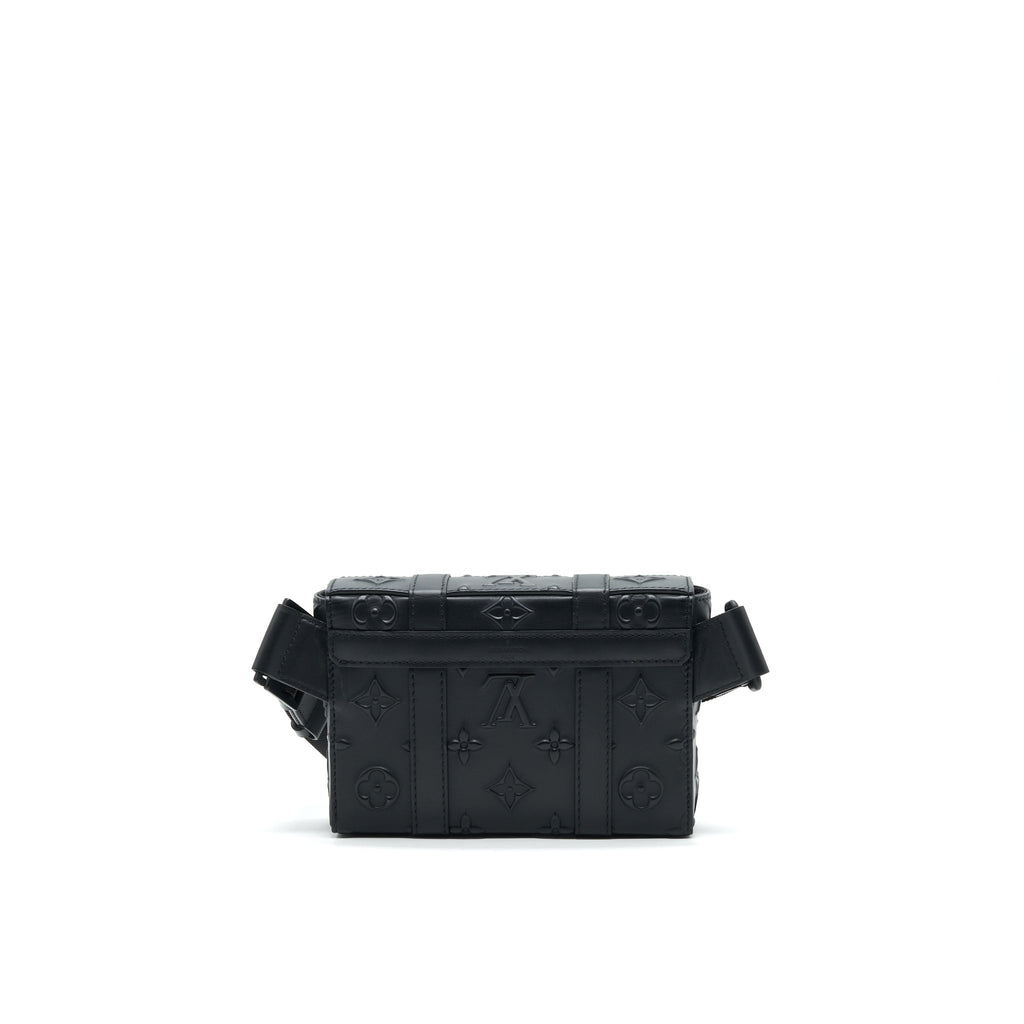 LOUIS VUITTON TRUNK SLINGBAG BLACK