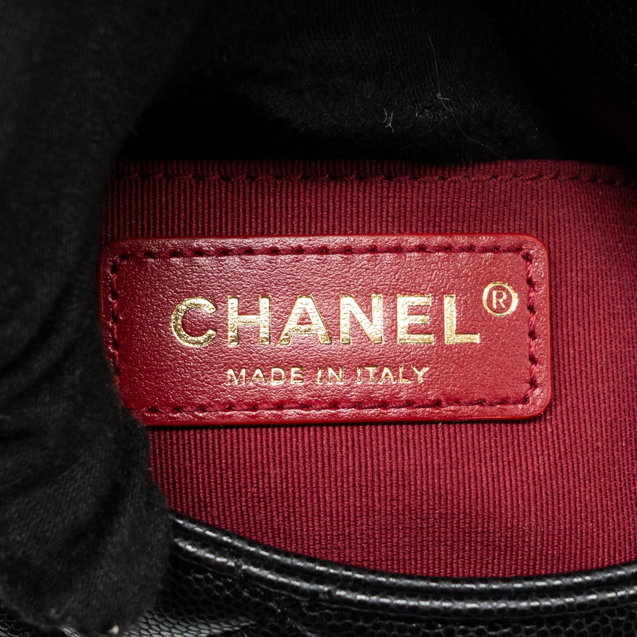 CHANEL MINI TWIST YOUR BUTTON FLAP BAG CAVIAR BLACK GHW(MICROCHIP)