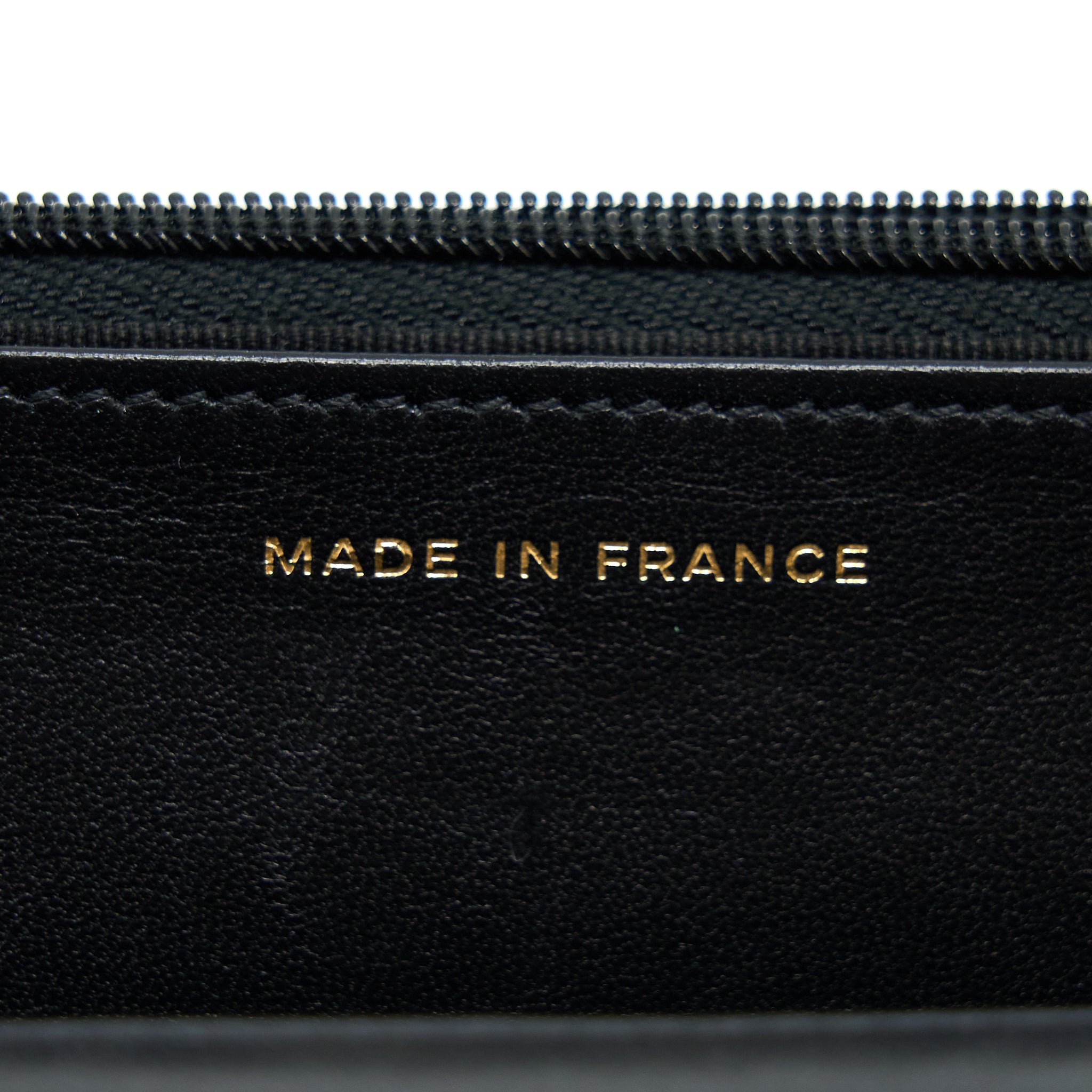 CHANEL COCO CHARM WALLET ON CHAIN LAMBSKIN BLACK LGHW