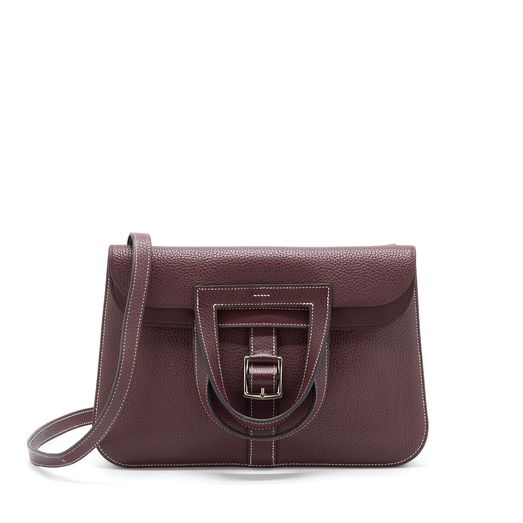 HERMES HALZAN 31 CLEMENCE BORDEAUX SHW