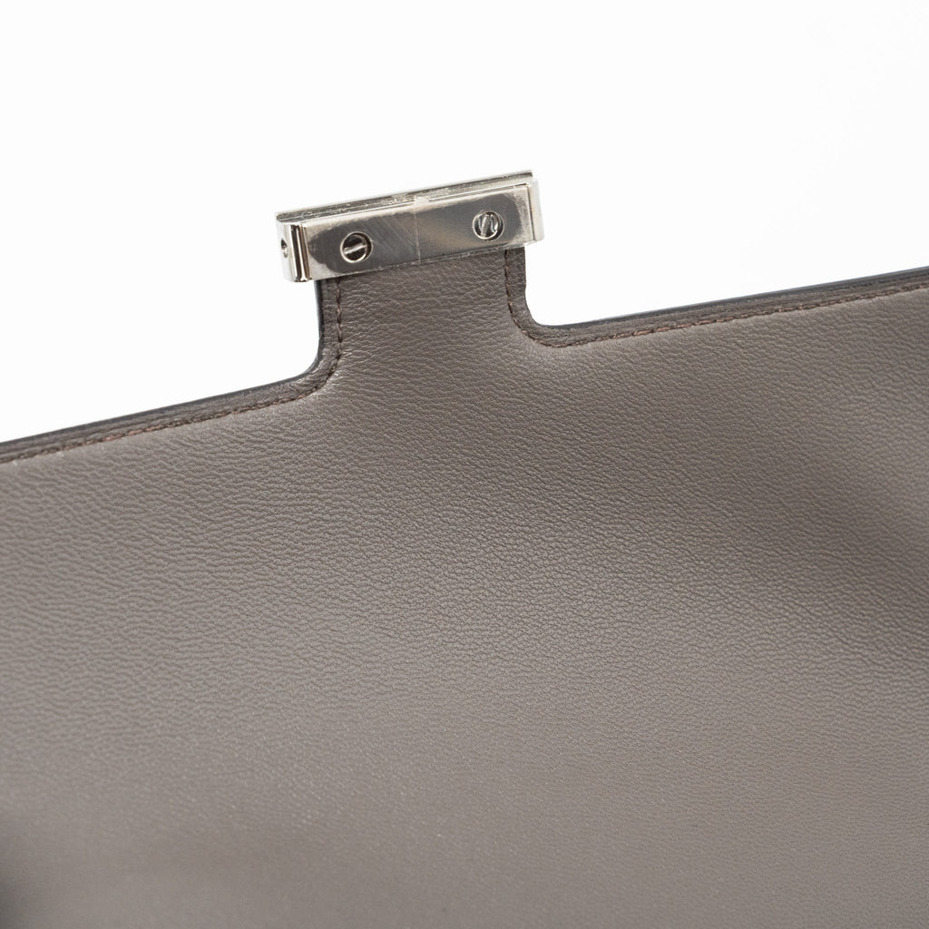 HERMES CONSTANCE TO GO EPSOM GRIS ETAIN SHW