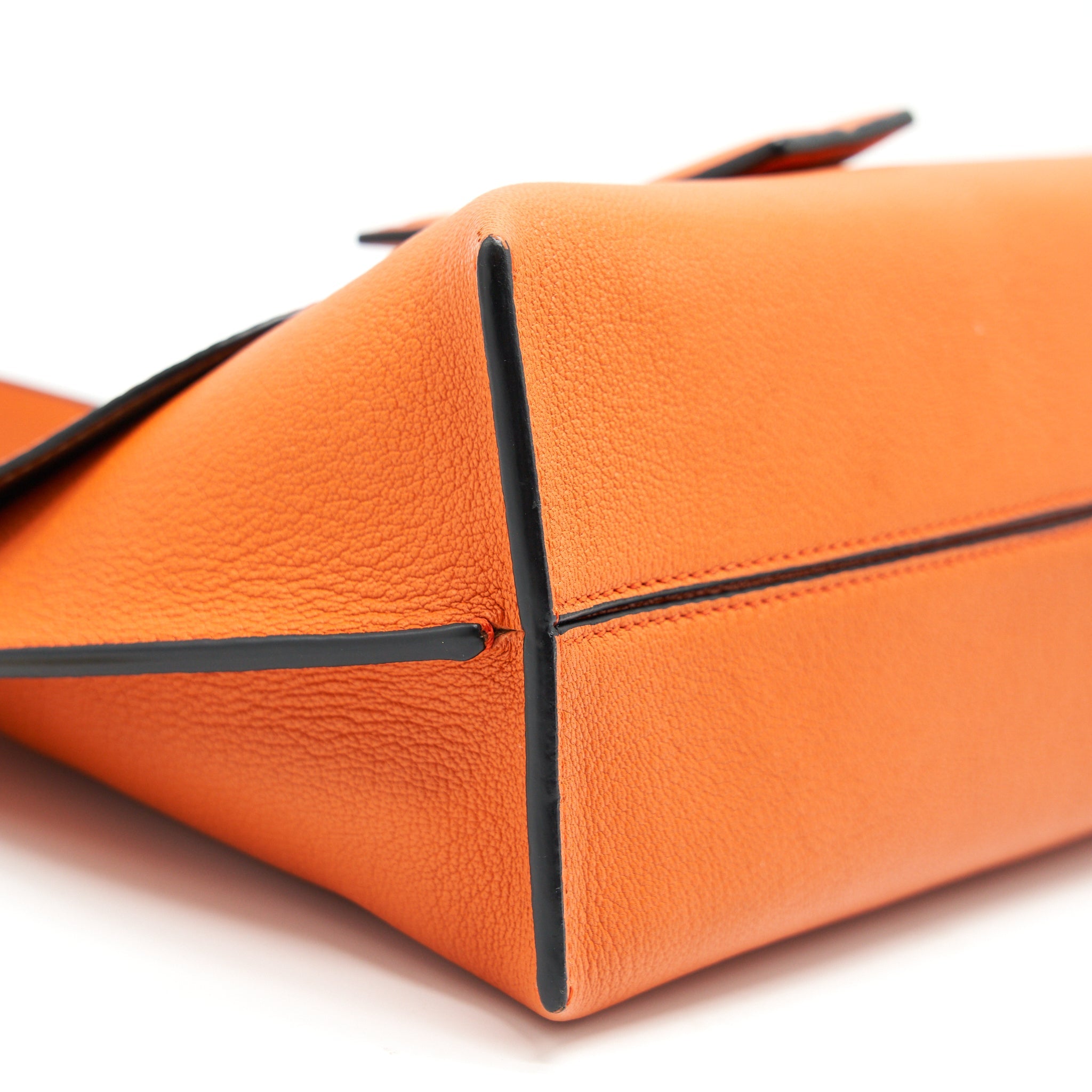 LOEWE CROSSBODY LEATHER BAG ORANGE