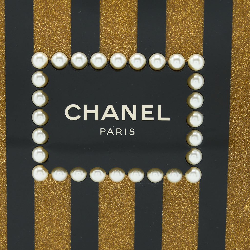 CHANEL 17A PERFUME BOTTLE CLUTCH EVENING BAG LGHW