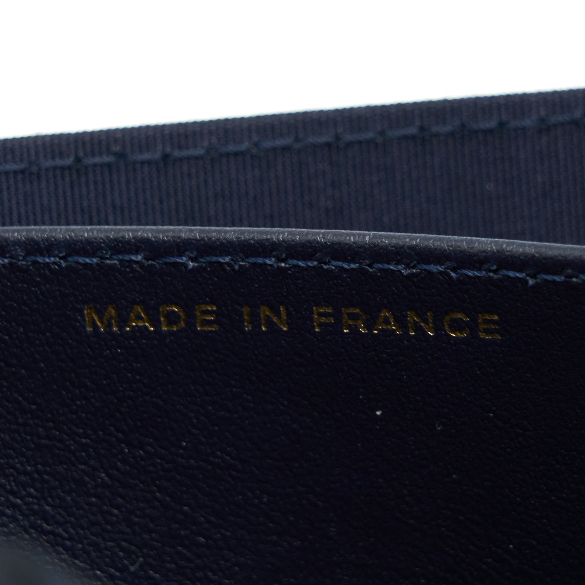 CHANEL BOY SMALL FLAP CARD HOLDER CAVIAR BLACK GHW