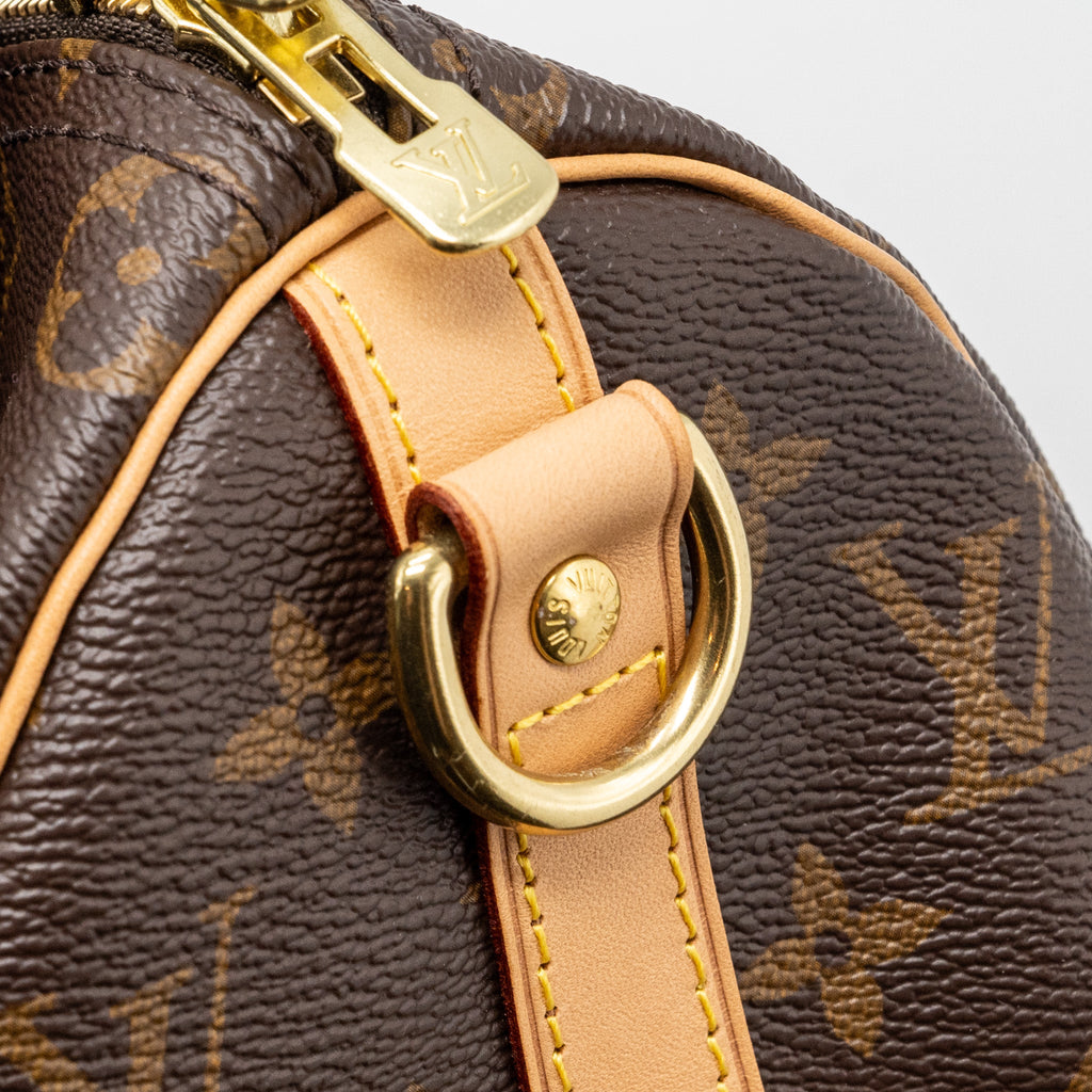 LOUIS VUITTON SPEEDY BANDOULIERE 25 MONOGRAM CANVAS GHW (NEW VERSION)
