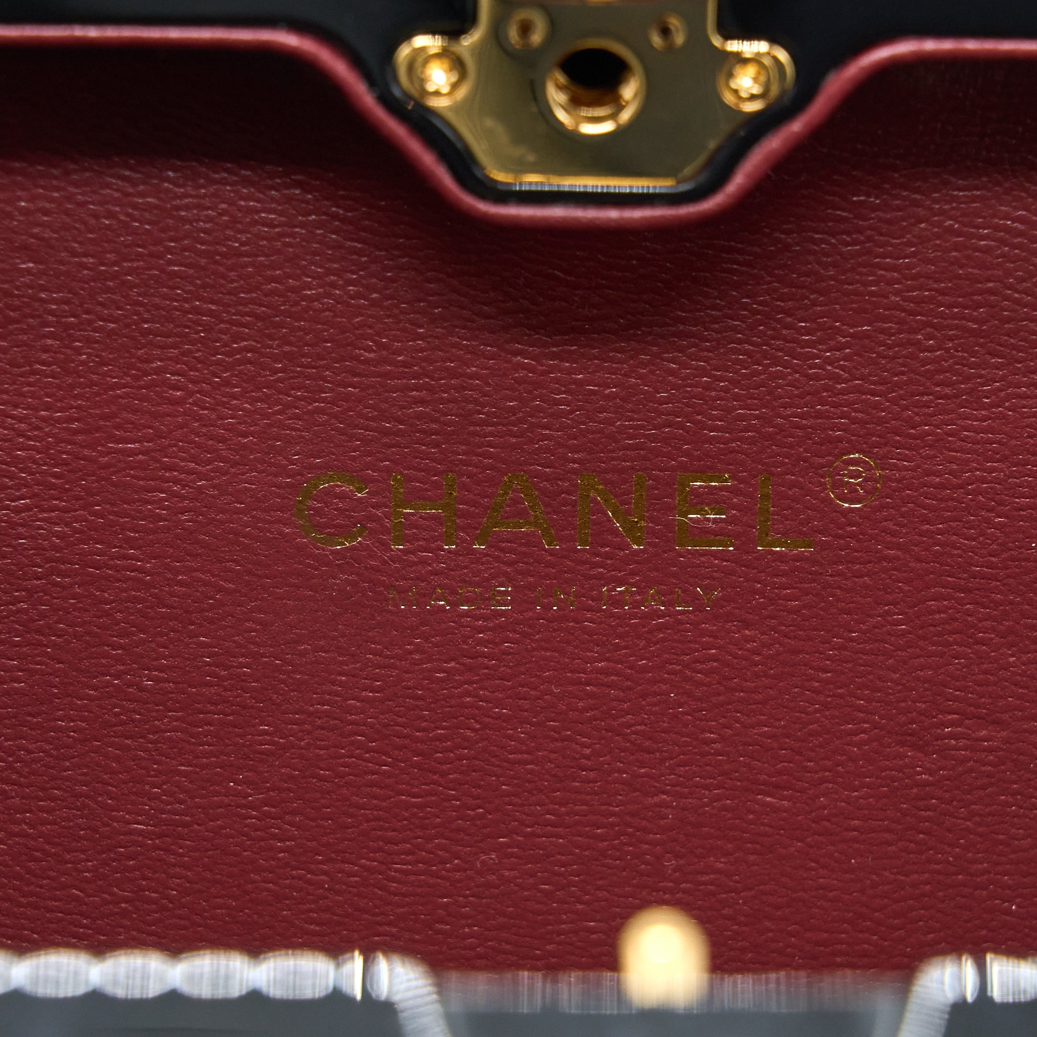 CHANEL 20K AUTHENTICITY CARD EVENING BAG GHW