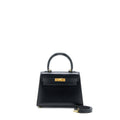 HERMES VINTAGE KELLY 20 BOX BLACK GHW