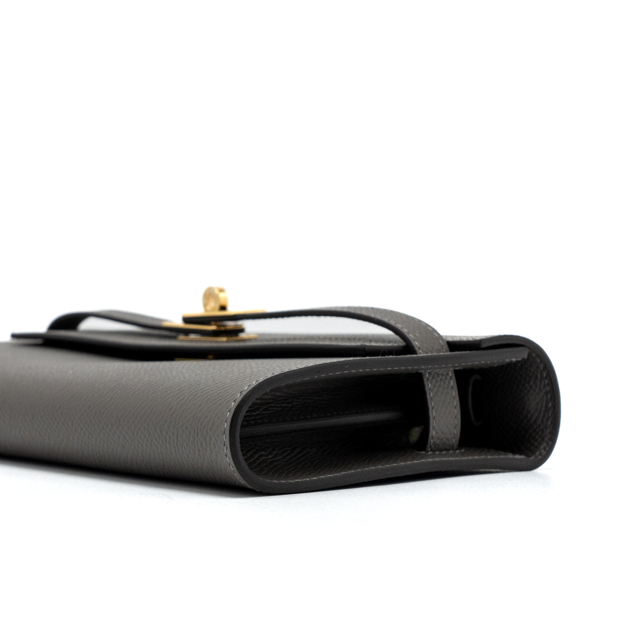 HERMES KELLY TO GO EPSOM GRIS MEYER GHW