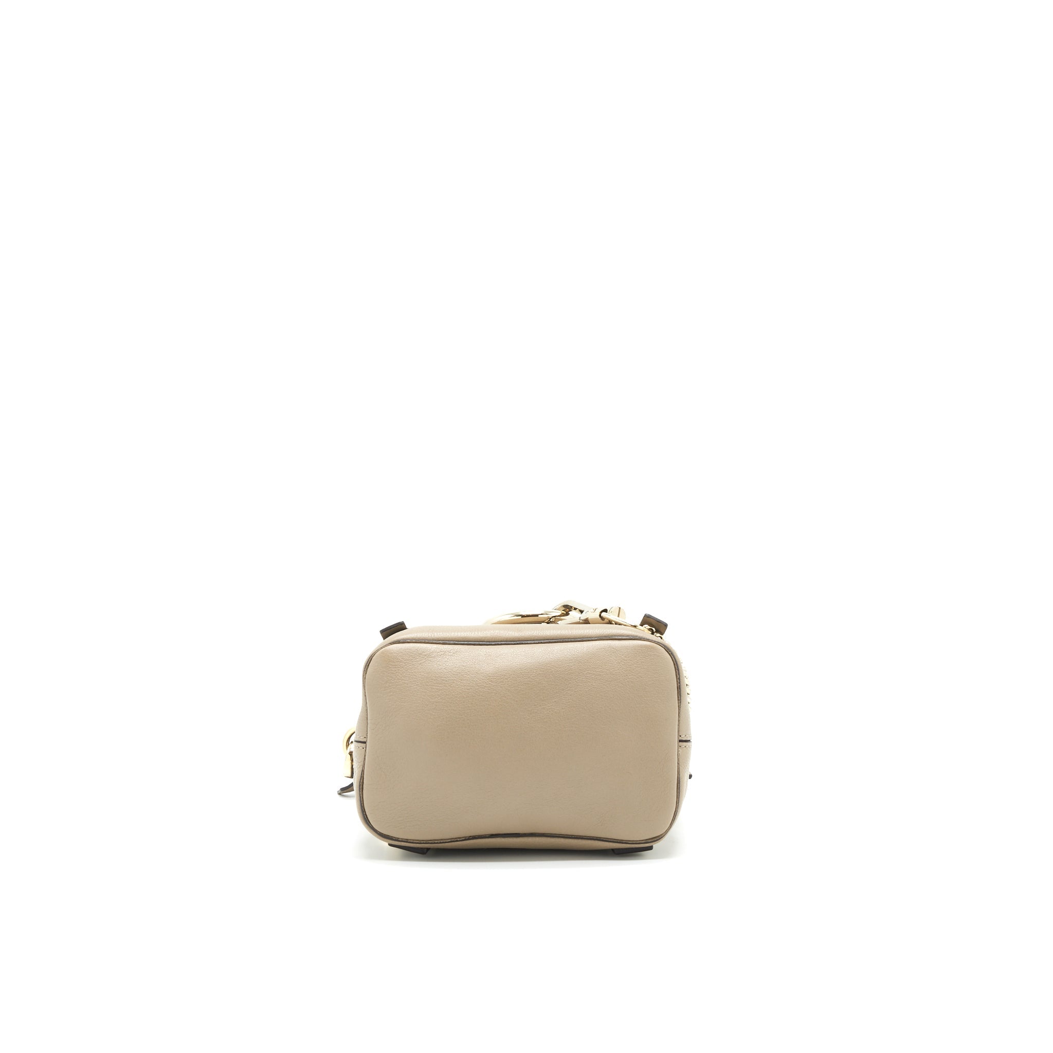 CHLOE MINI FAYE BACKPACK LIGHT GREY