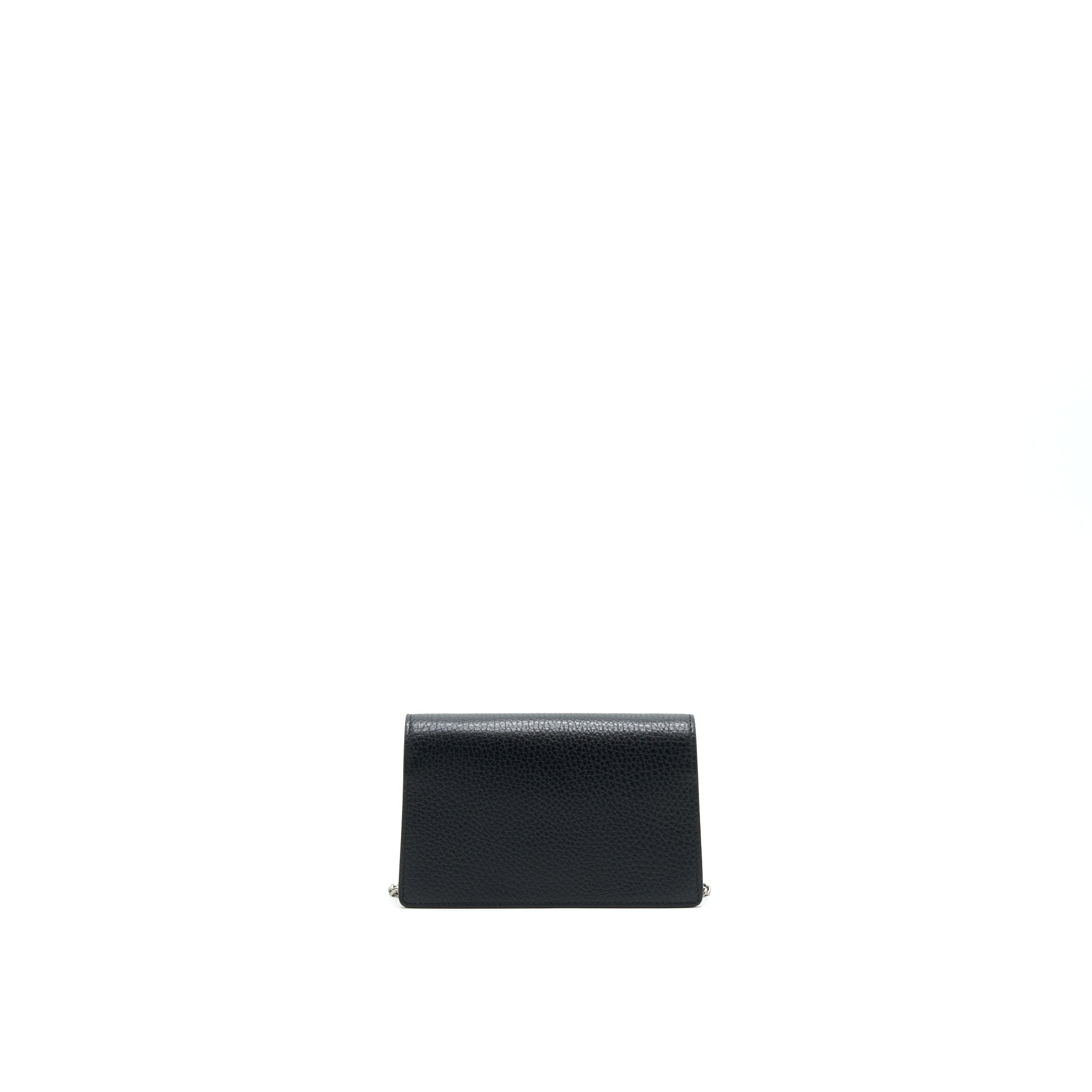 GUCCI SUPER MINI DIONYSUS BAG BLACK WITH SHW