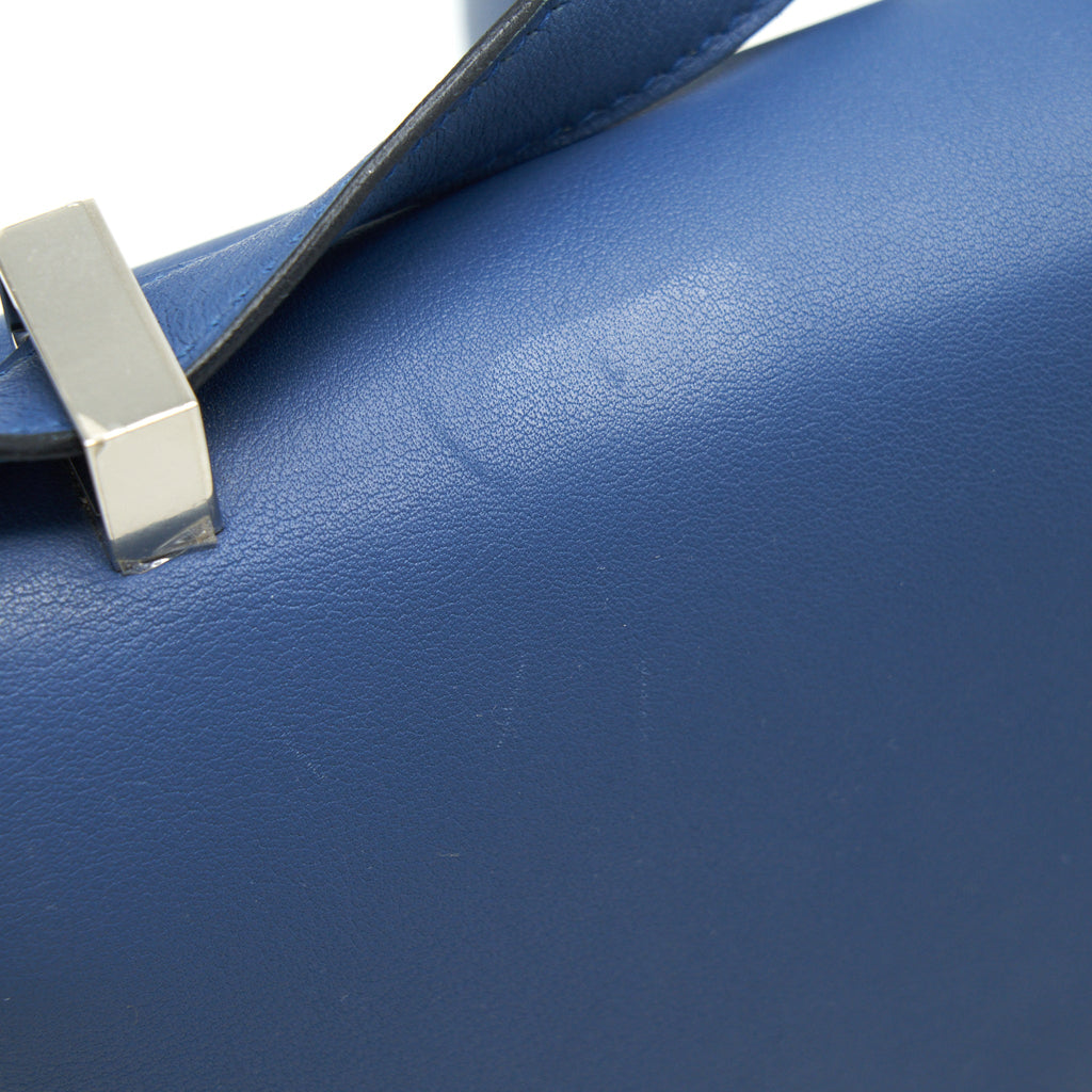 HERMES CONSTANCE 24 SWIFT R2 BLUE AGATE SHW