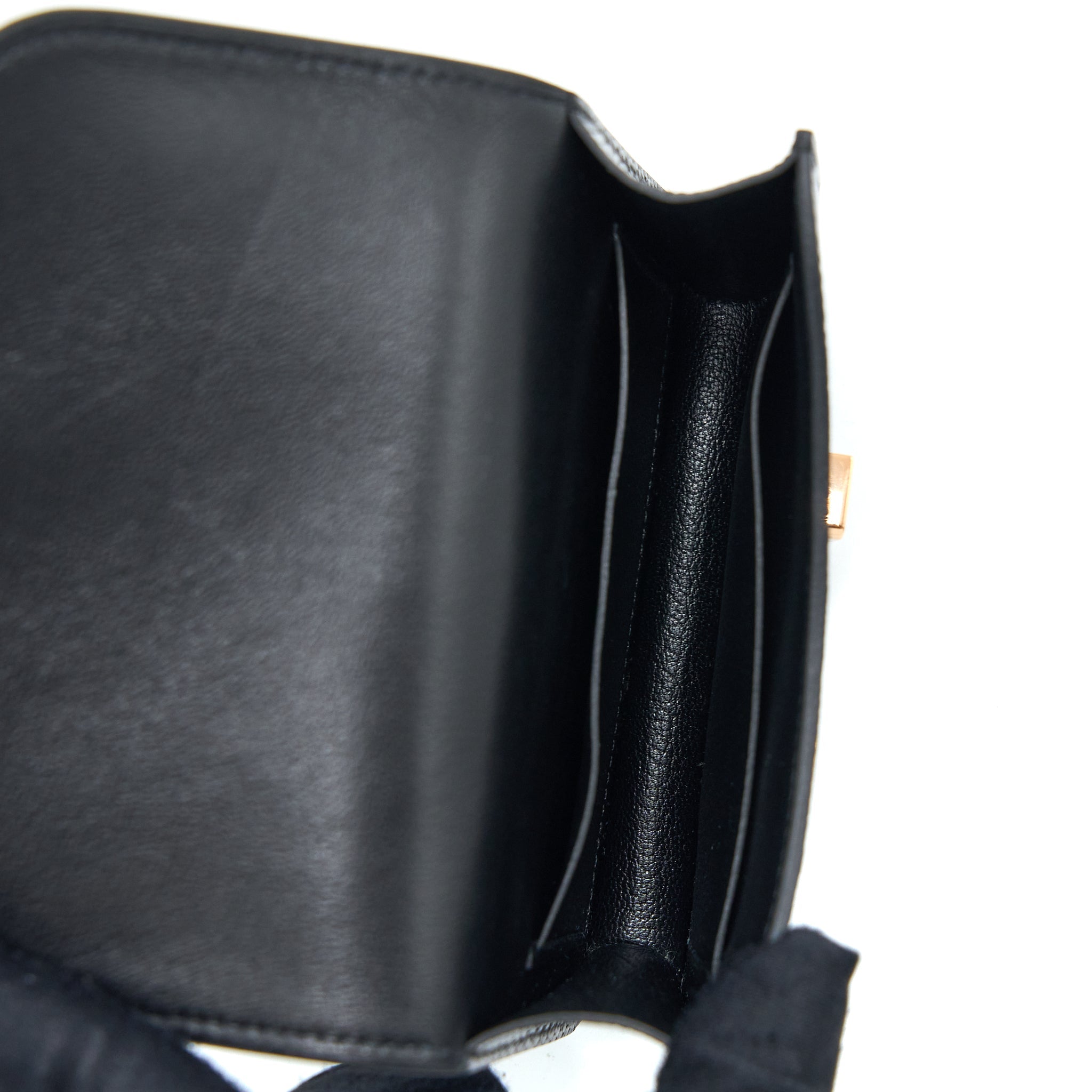HERMES CONSTANCE SLIM LIZARD BLACK RGHW