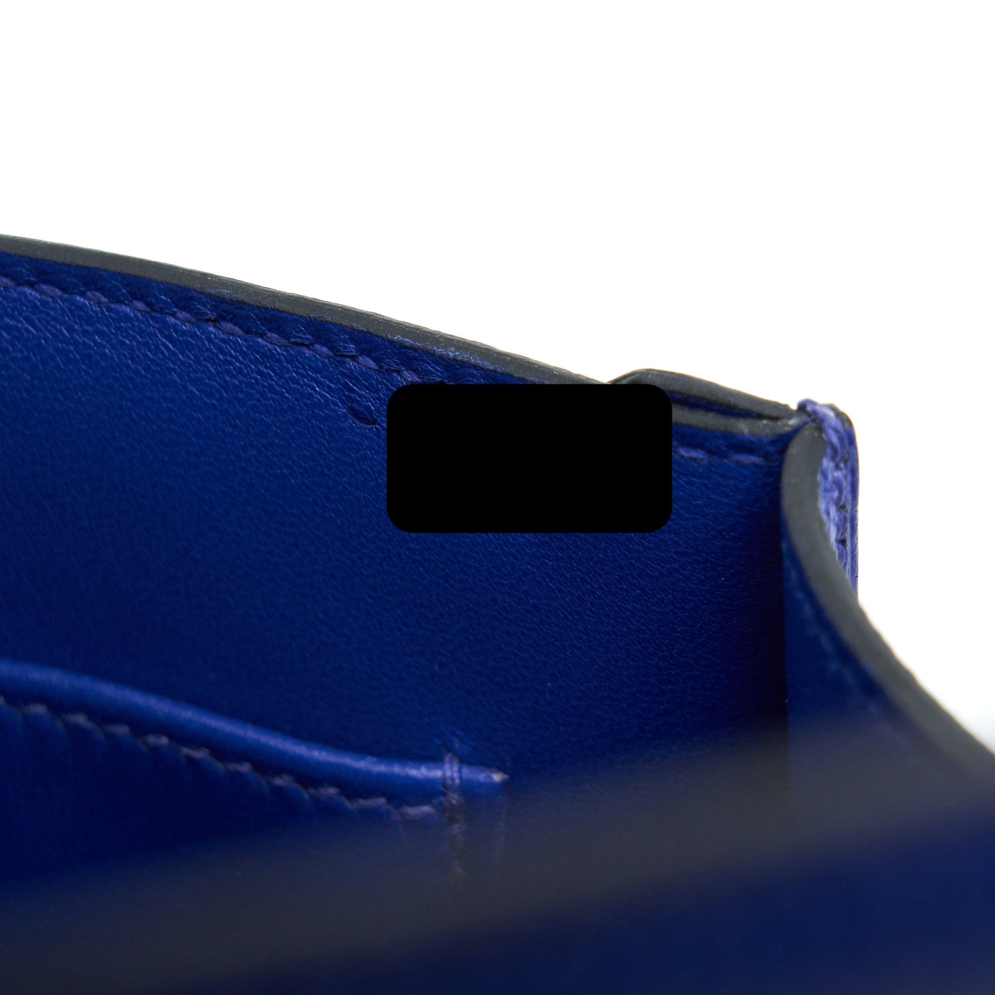 HERMES MINI VERROU BAG CHEVRE MYSORE 7T BLEU ELECTRIC SHW