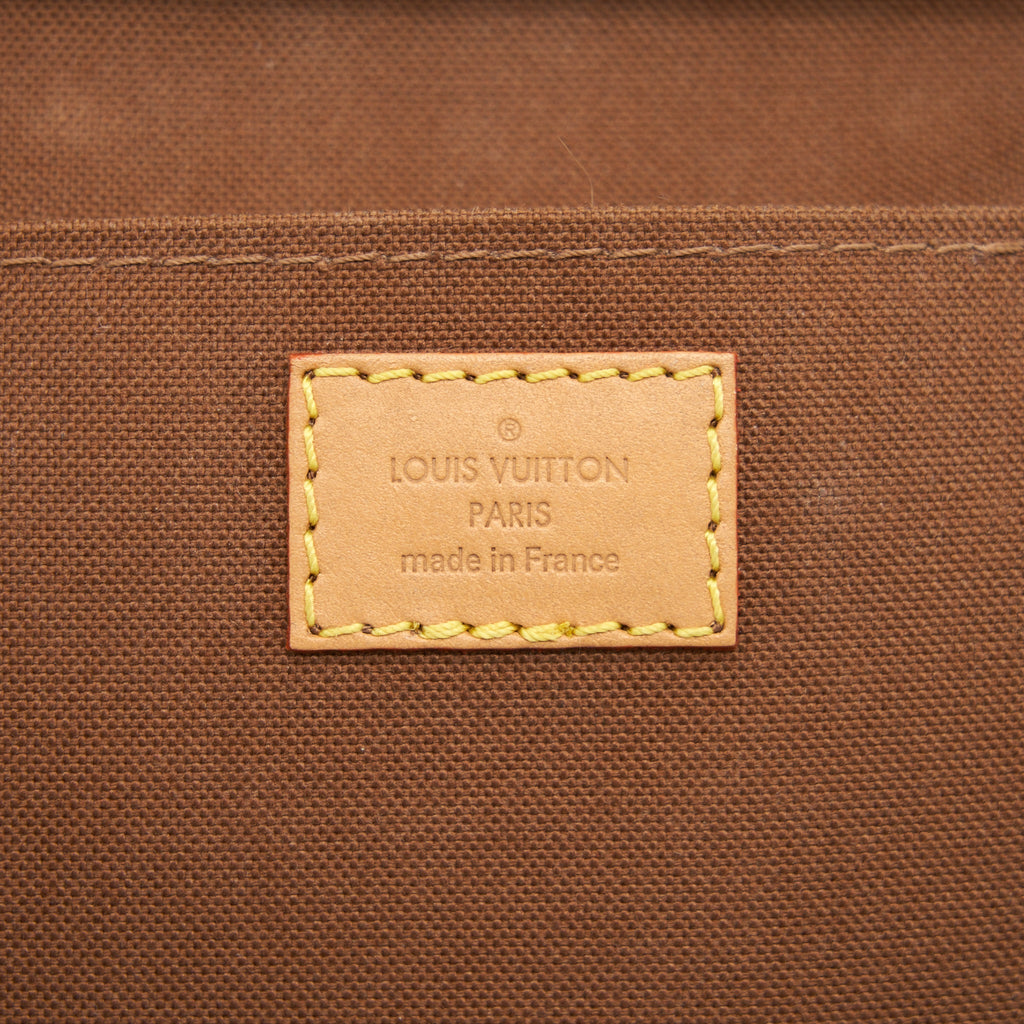 LOUIS VUITTON PETIT SAC PLAT MONOGRAM CANVAS YEAR 2020 GHW