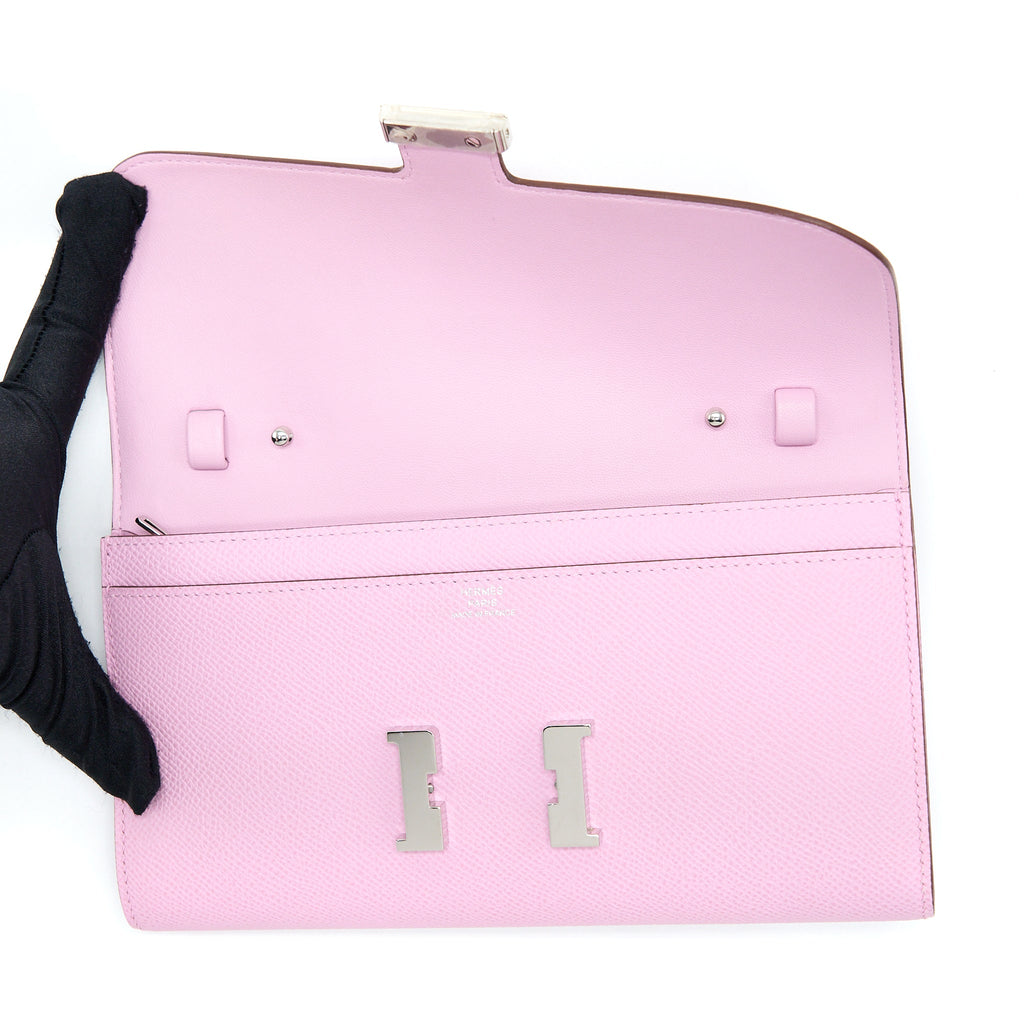 HERMES CONSTANCE TO GO EPSOM X9 MAUVE SYLVESTRE SHW