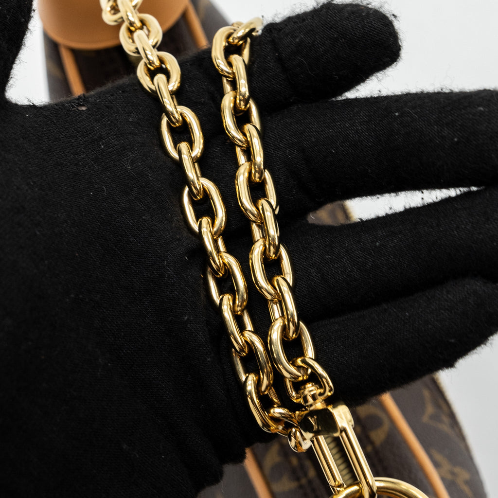 LOUIS VUITTON LOOP BAG MONOGRAM CANVAS GHW